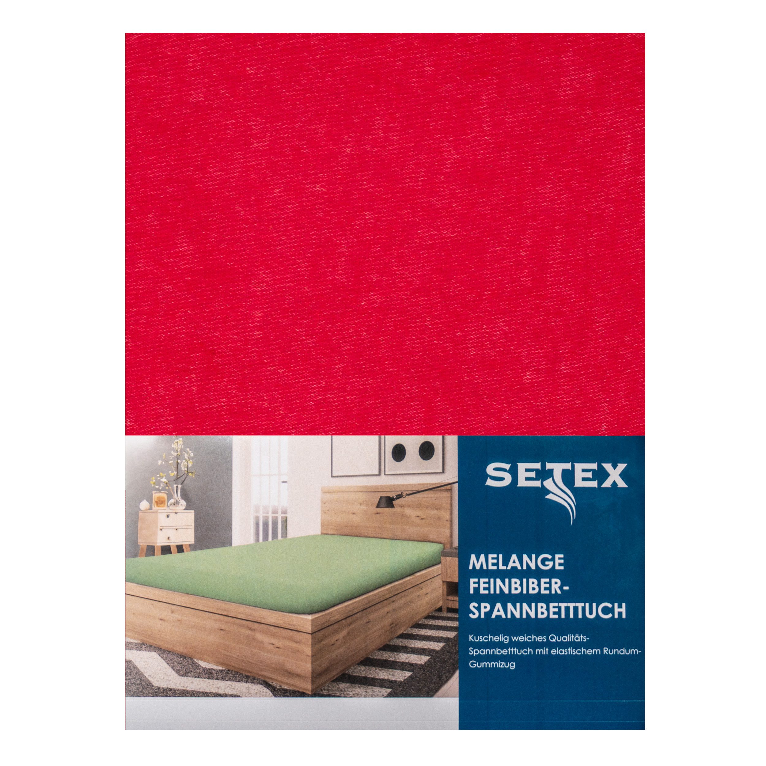 SETEX Spannbettlaken Biber, Biber, Gummizug: rundum, (1 Stück), Feinbiber-A günstig online kaufen