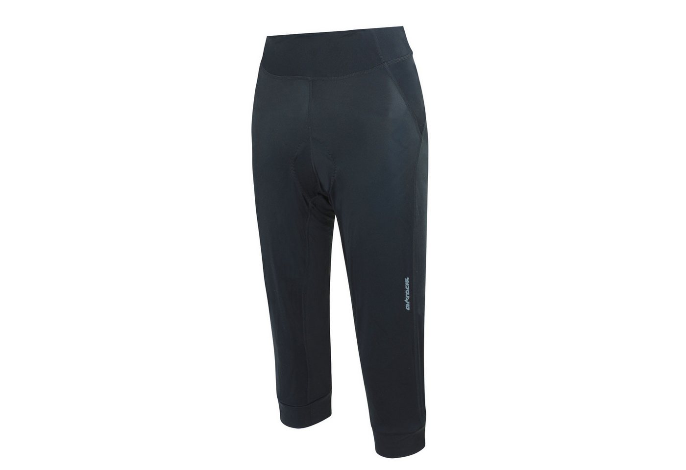 Airtracks Fahrradhose Damen Fahrradhose 3/4 Lang Pro Line (Radhose mit 3D Air Flow Gel Polster,& Quick Dry Funktion) XS S M L XL XXL