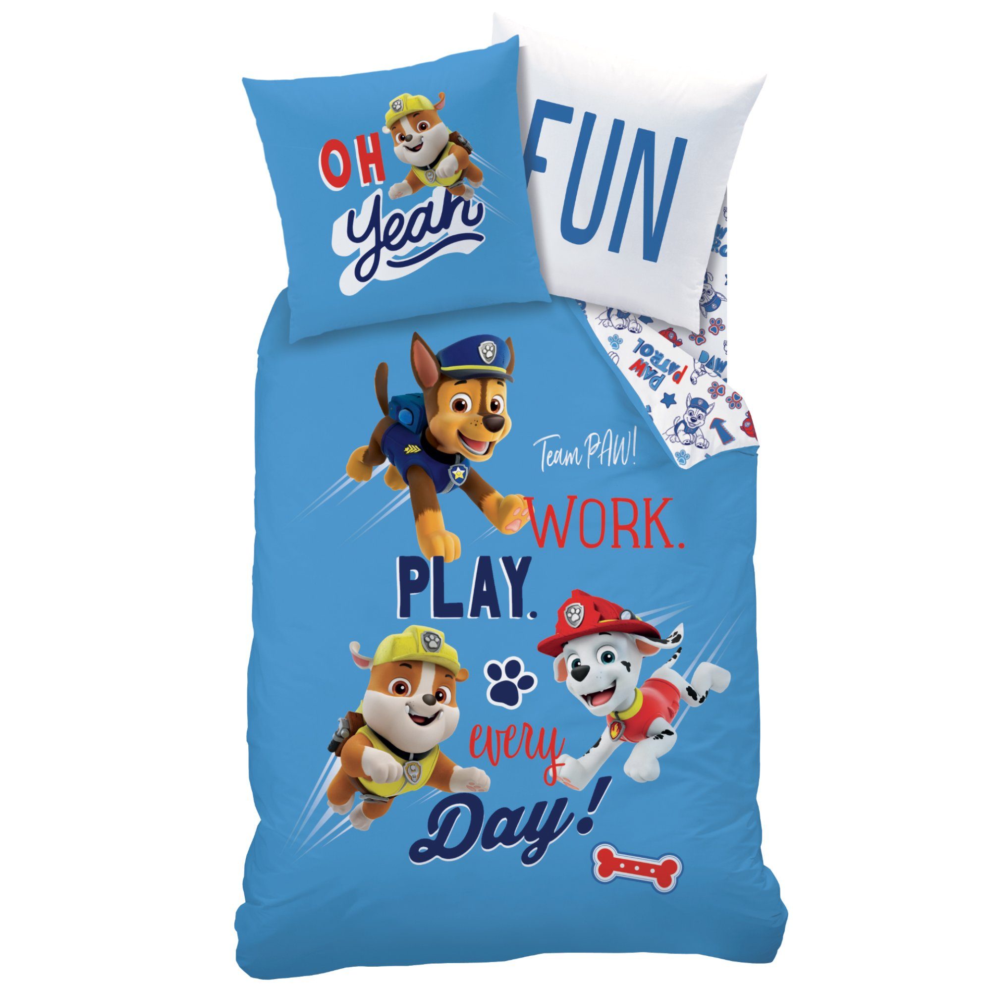 CTI Kinderbettwäsche Paw Patrol Bettwäsche 135 günstig online kaufen
