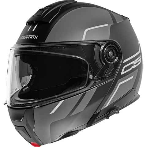 Schuberth Motorradhelm C5 Master Grey, Touringhelm mit Pinlock und Sonnenblende