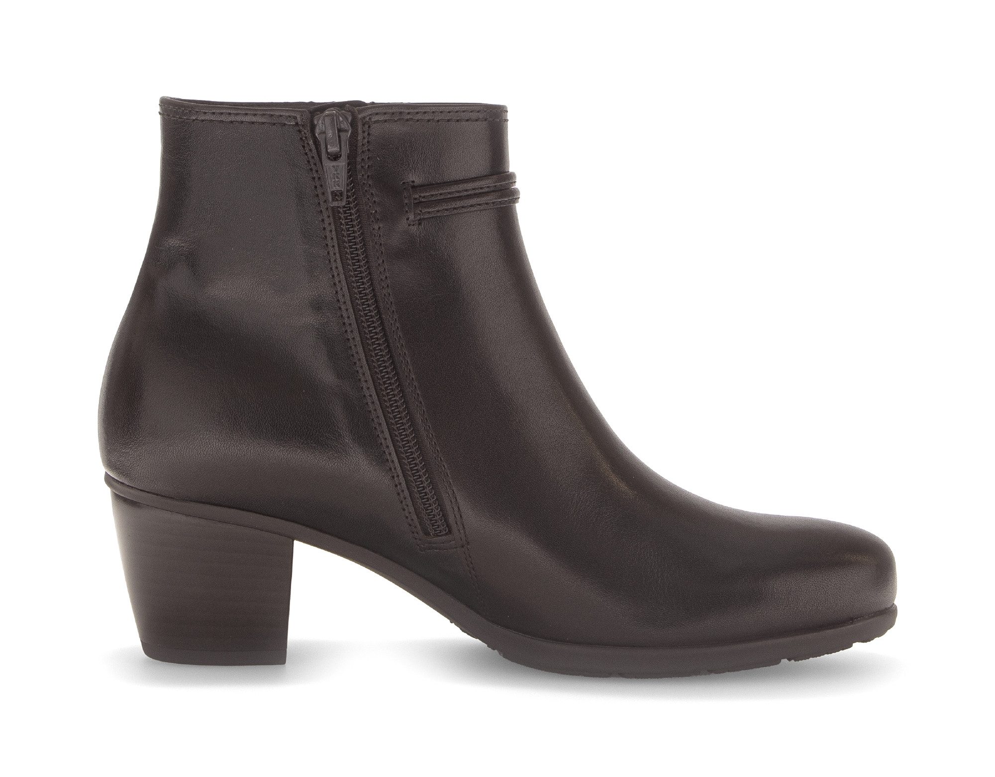 Gabor Stiefelette, Trichterabsatz, Ankleboots mit Hovercraft Luftkammer-Laufsohle