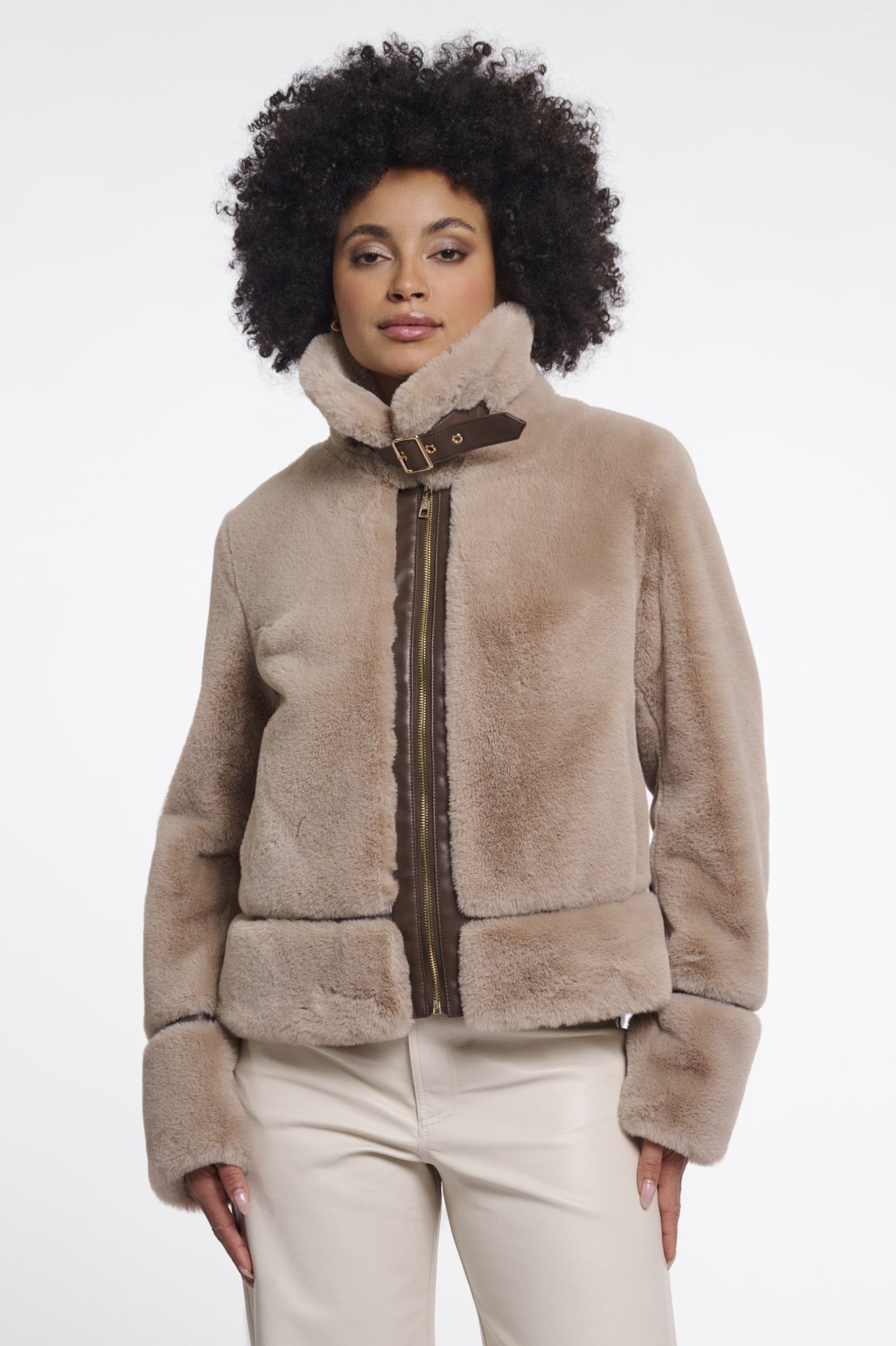 Rino & Pelle Fellimitatjacke