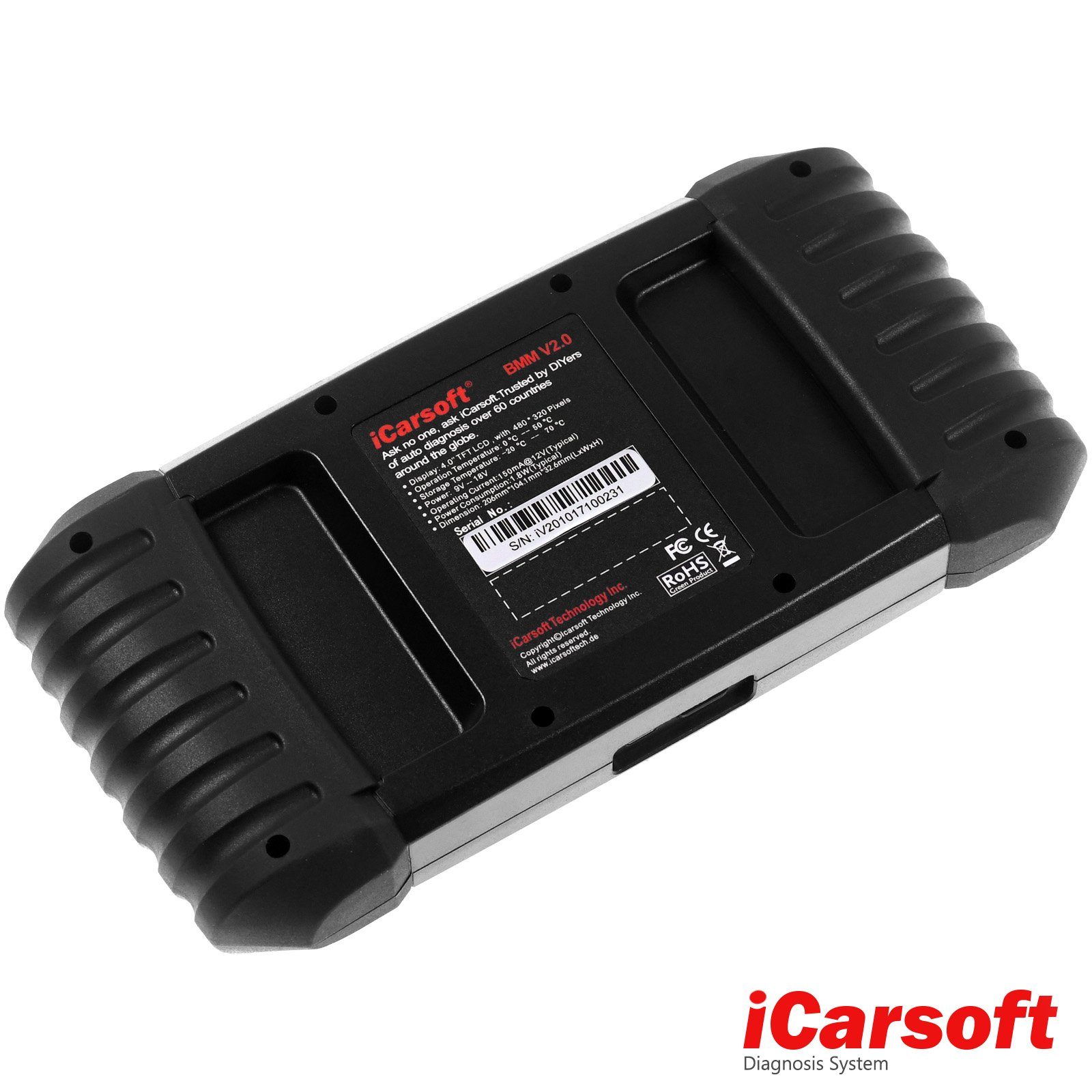 iCarsoft OBD2-Diagnosegerät OBD 2 Diagnosegerät LR V2.0 Scanner für Land Rover & Jaguar