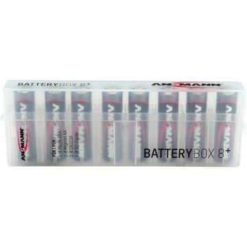 ANSMANN AG Ansmann Foto Plus 8 Batteriebox 8x Micro (AAA), Mignon (AA), CR 123 (L Batterie