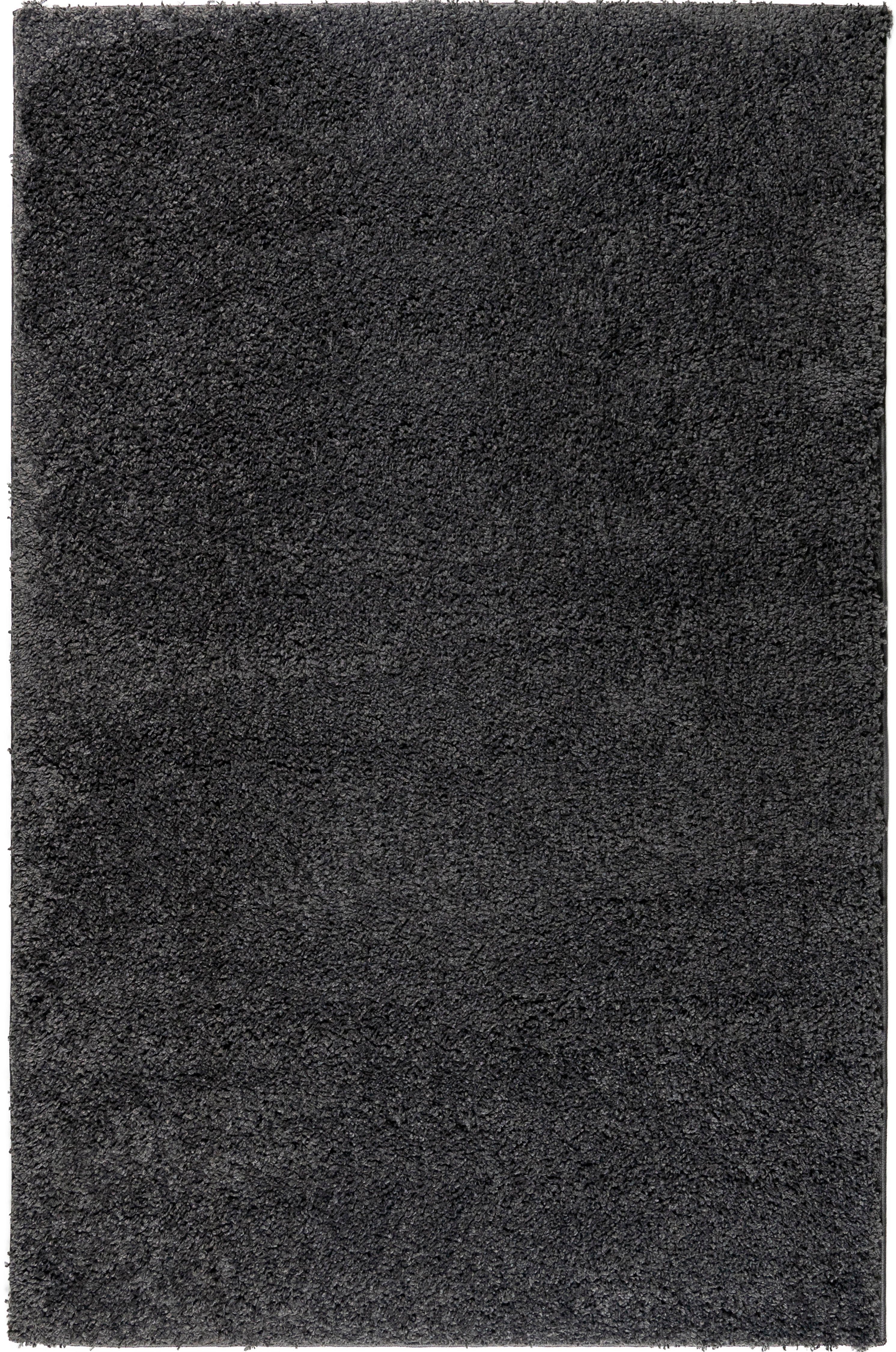Bruno Banani Hochflor-Teppich Shaggy Soft, rechteckig, Höhe: 30 mm, gewebt, Uni Farben, besonders weich und kuschelig, Kundenliebling