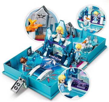 LEGO® Konstruktionsspielsteine Elsas Märchenbuch (43189), LEGO® Disney Frozen, (125 St), Made in Europe