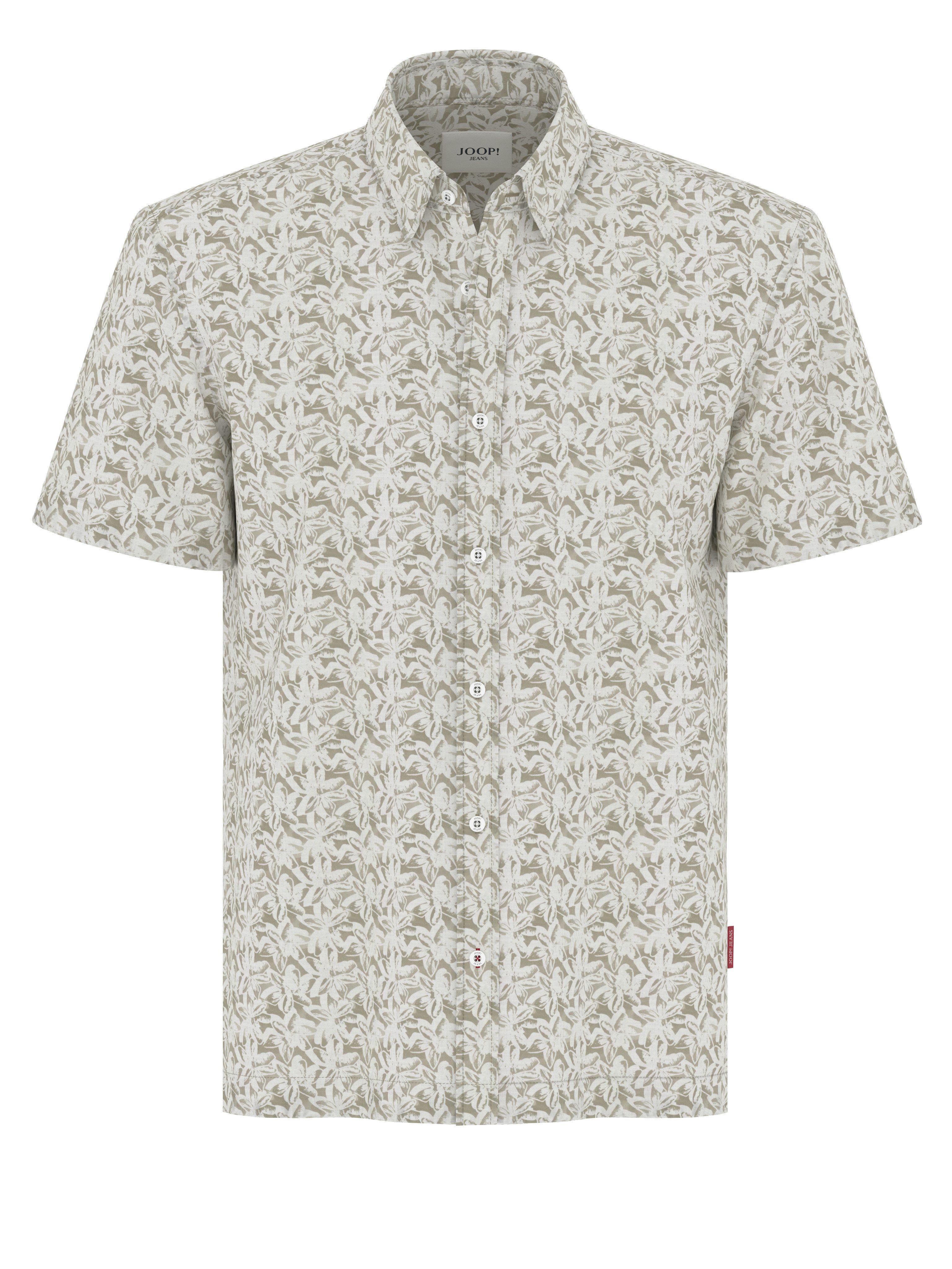 Joop Jeans Kurzarmhemd Haris_1_2-W mit Tropicalprint günstig online kaufen