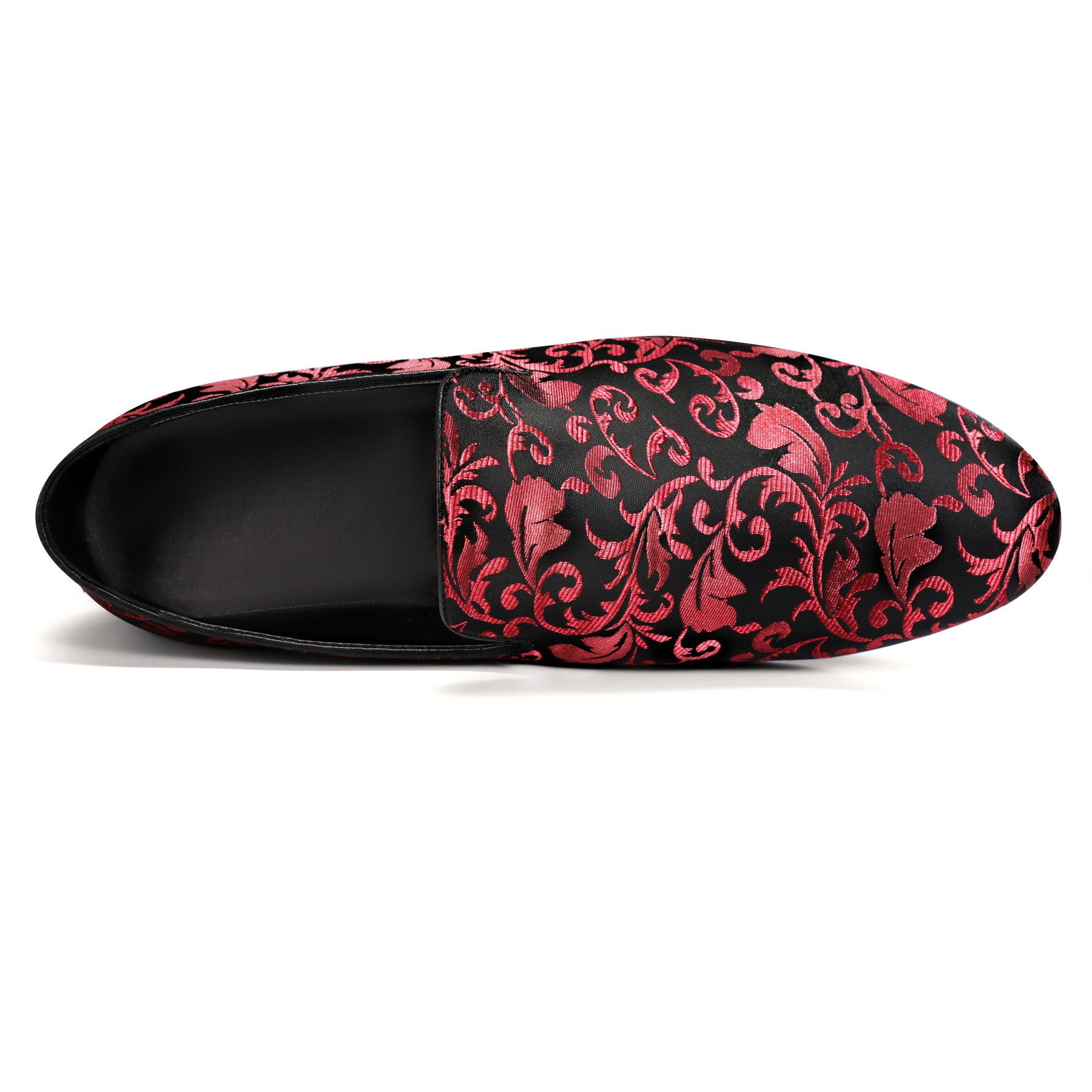 Allthemen Loafer Herren Slipper Pennyloafer mit elegantem Jacquard – Bild 4 von 5