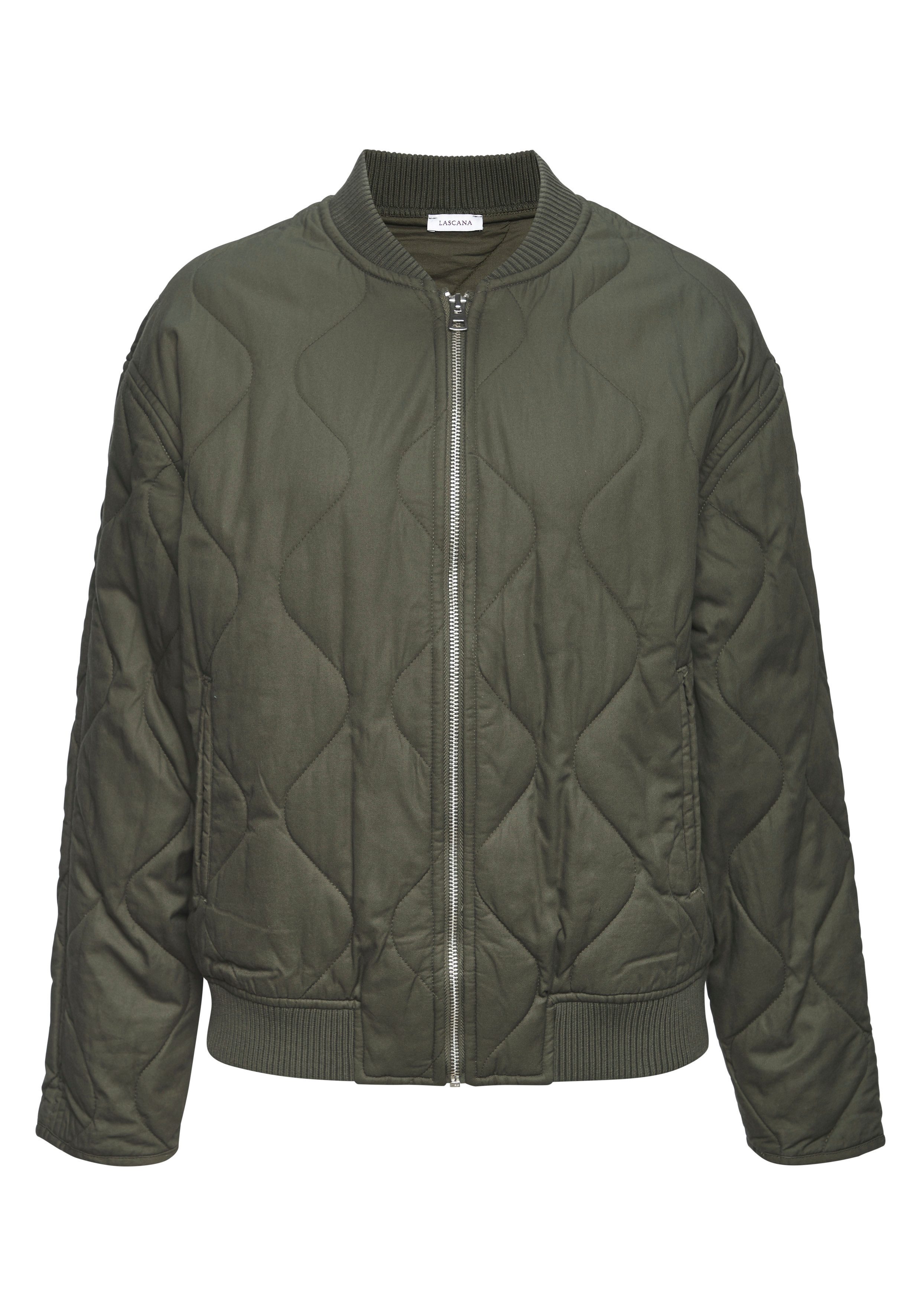 LASCANA Steppjacke in modischer Optik mit Taschen, Bomber-Design günstig online kaufen