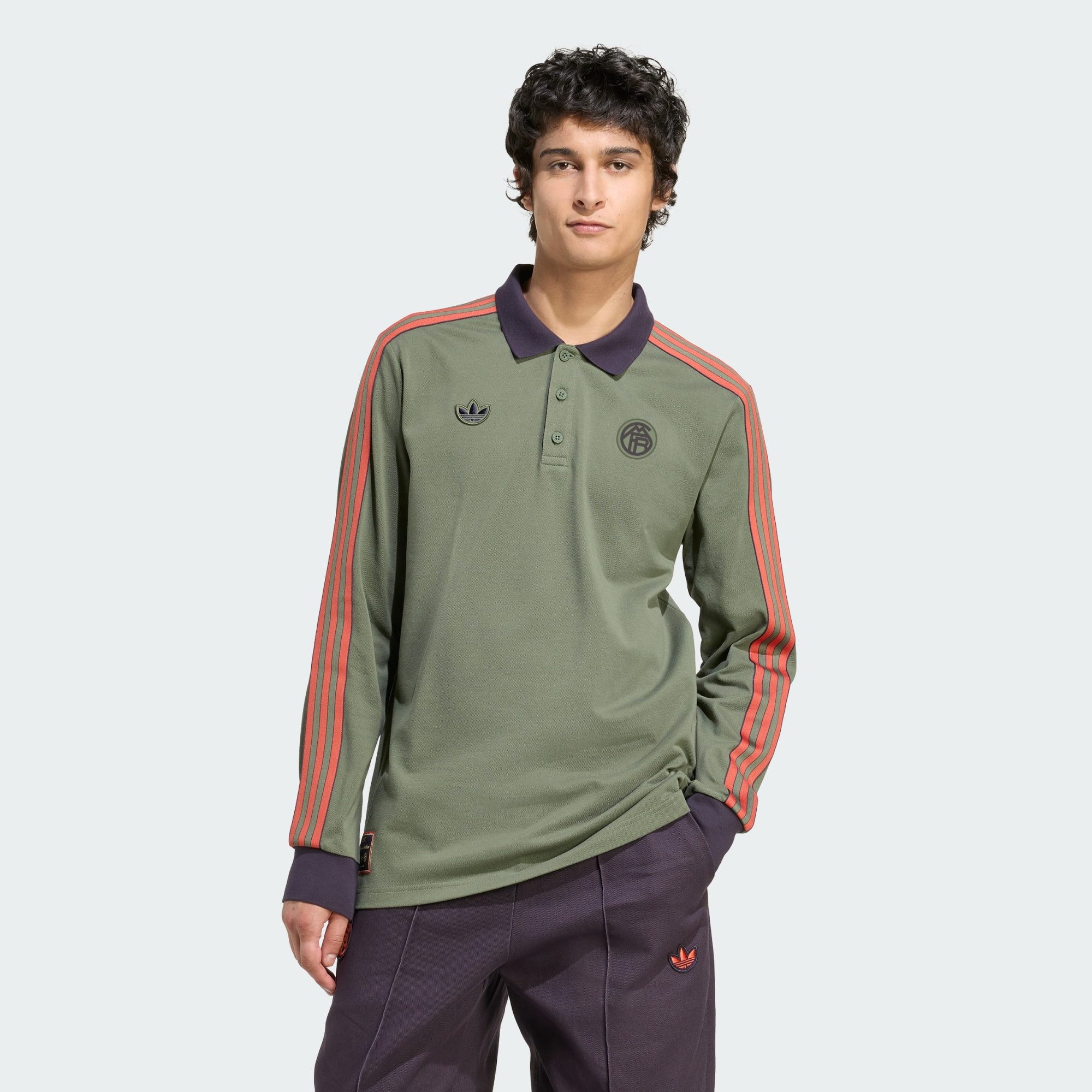 adidas Originals Langarm-Poloshirt