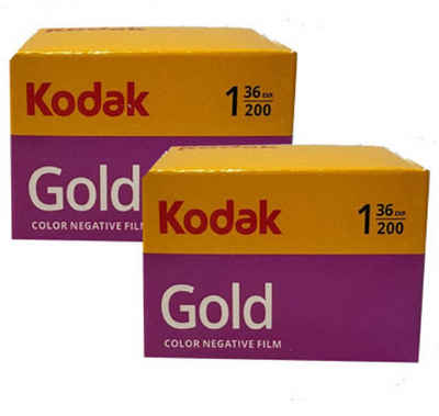 Kodak Farbnegativfilm »2x Kodak Gold 200/36 Kleinbildfilm«