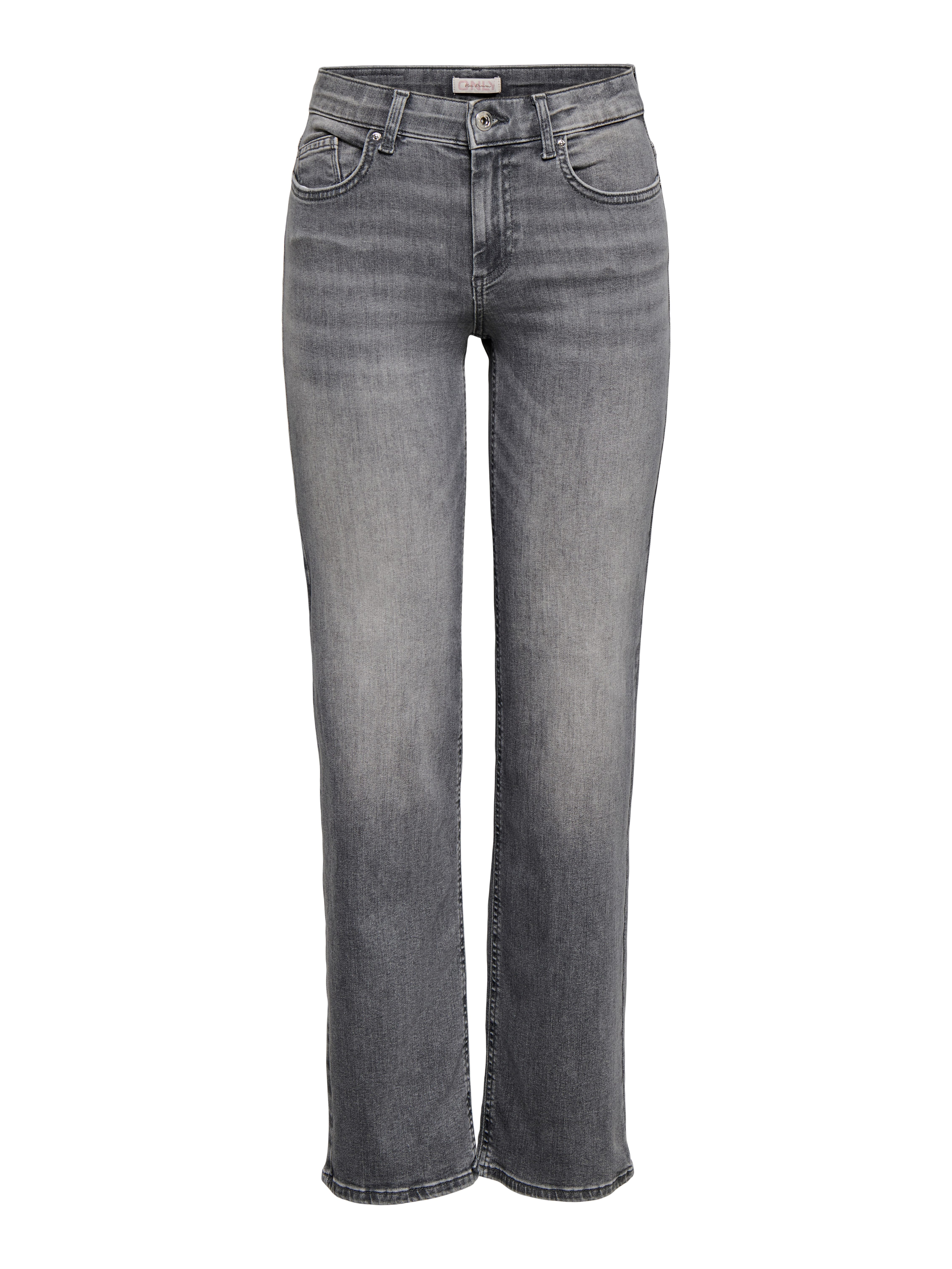 ONLY Straight-Jeans ONLWINNIE MID STRAIGHT DNM Baumwollmischung, straight fit, mid waist – Bild 4 von 5