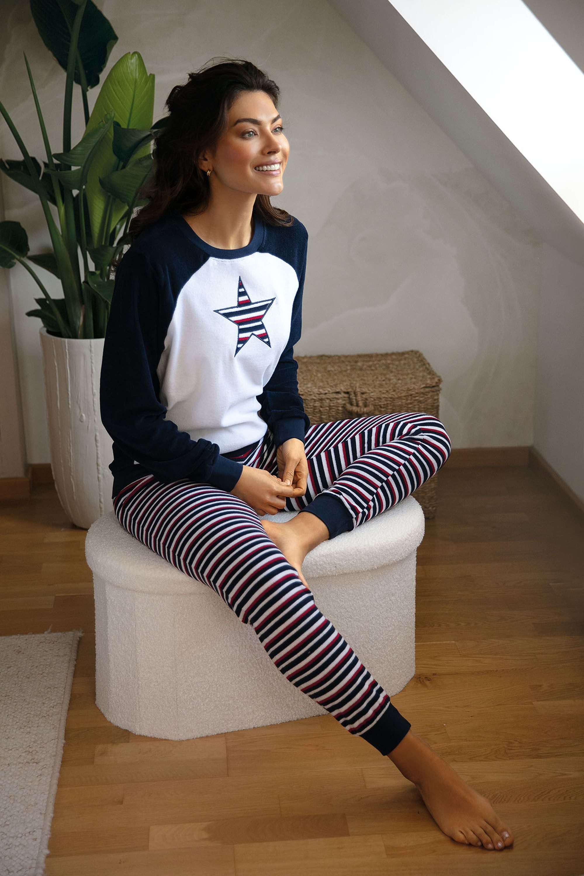 comtessa Schlafanzug Lovely Dreams (Set, 2 tlg., 2-teilig) Damen Pyjama lan günstig online kaufen