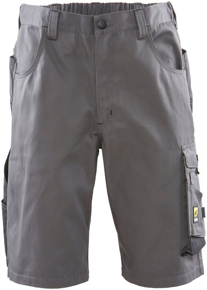 Northern Country Arbeitsshorts worker light (langlebig durch 3-fach  Innenbeinnaht) mit Cordura®-Verstärkungen, 8 praktische Taschen,  elastischer Bund