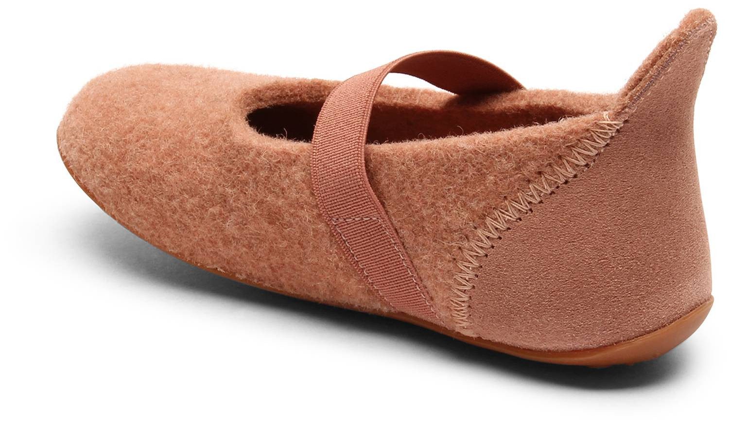 Bisgaard Bisgaard Ballet Wool Rose Hausschuh