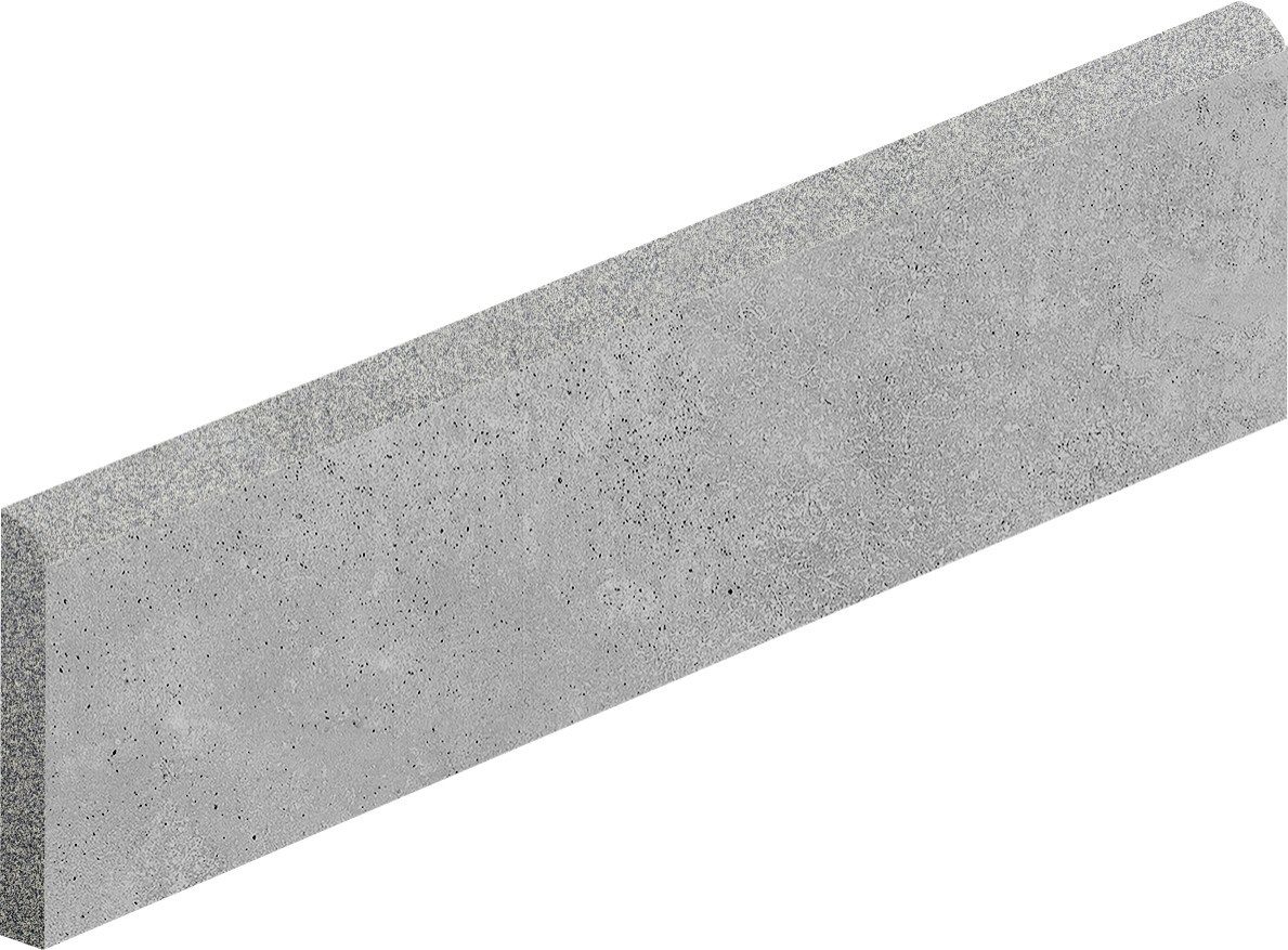 Euro Stone Sockelfliese Sockel Hometec Beton 7 x 60 cm grau, Feinsteinzeug, Grau