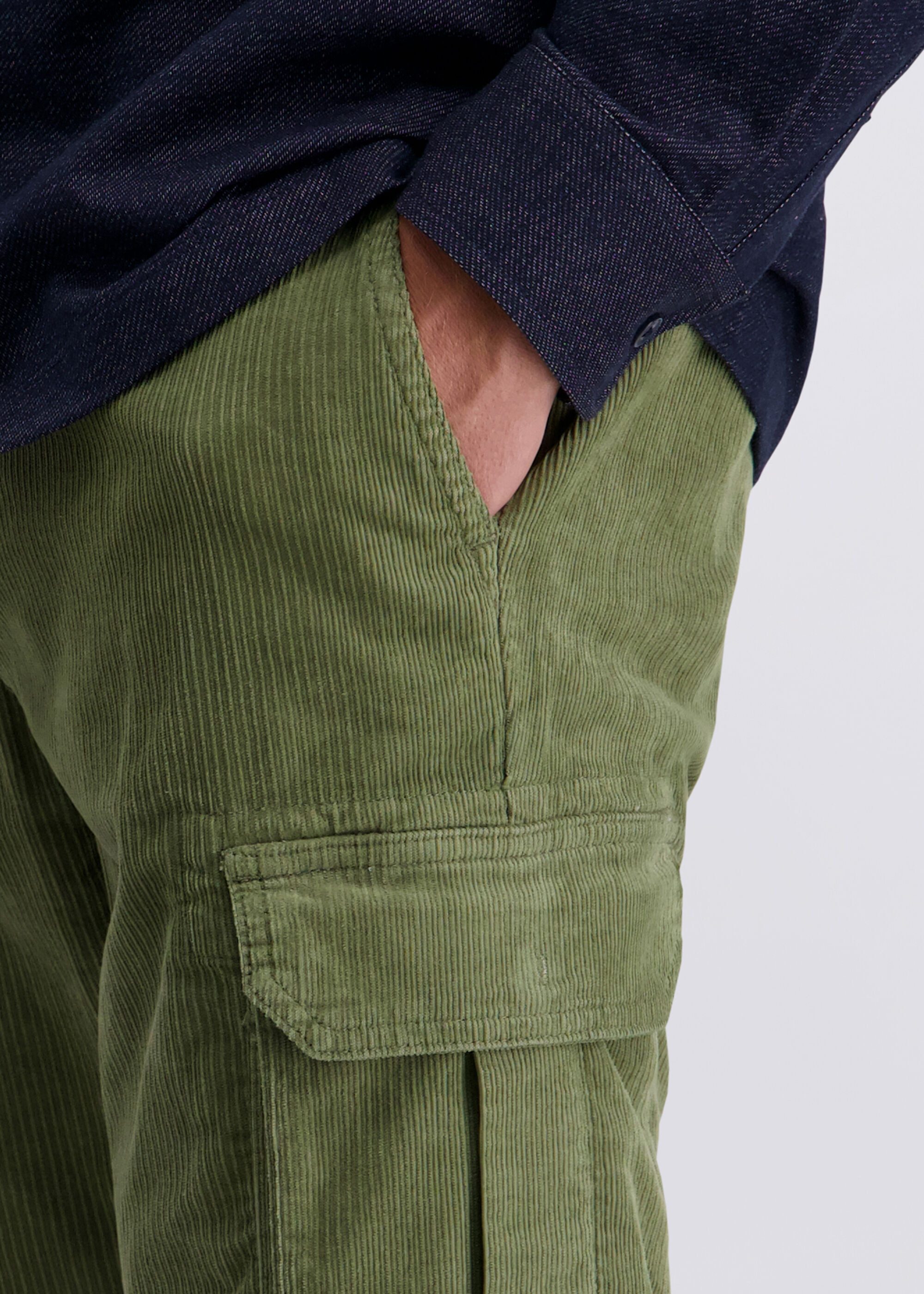 Pierre Cardin Stoffhose Cean mit Cargotaschen