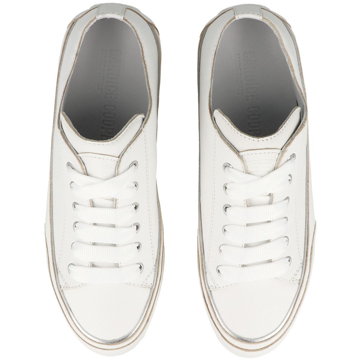 Candice Cooper JANIS STRIP CHIC S Damen Sneaker Turnschuhe, Sportschuhe, Freizeitschuhe, Halbschuhe, Schnürschuhe