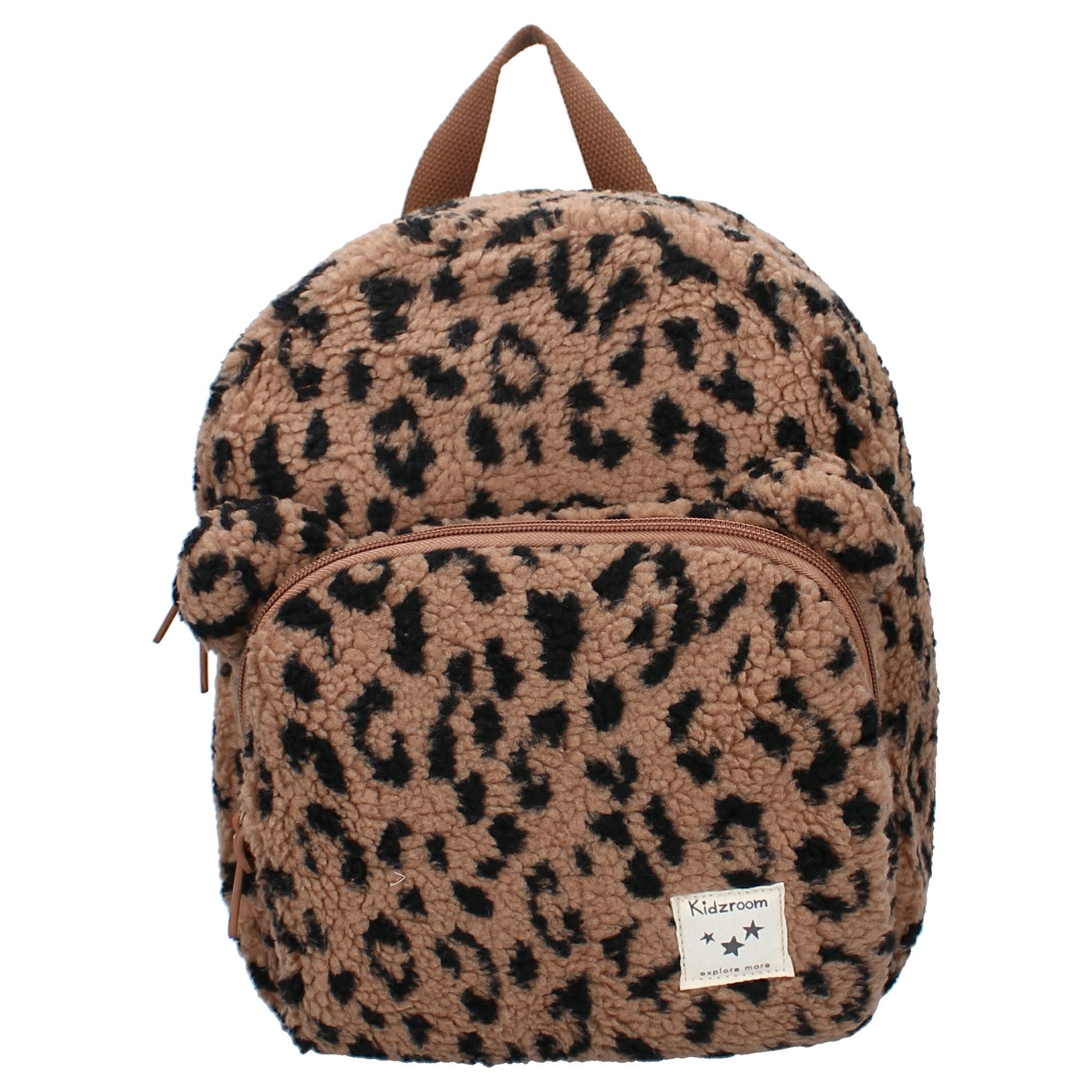 Vadobag Cityrucksack Beary Excited, mit bärigem Leo-Print