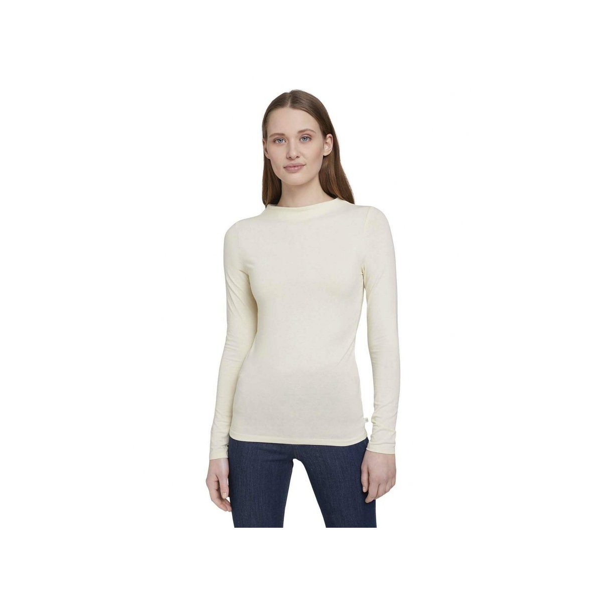 Just White Sweatshirt blau regular fit (1-tlg)