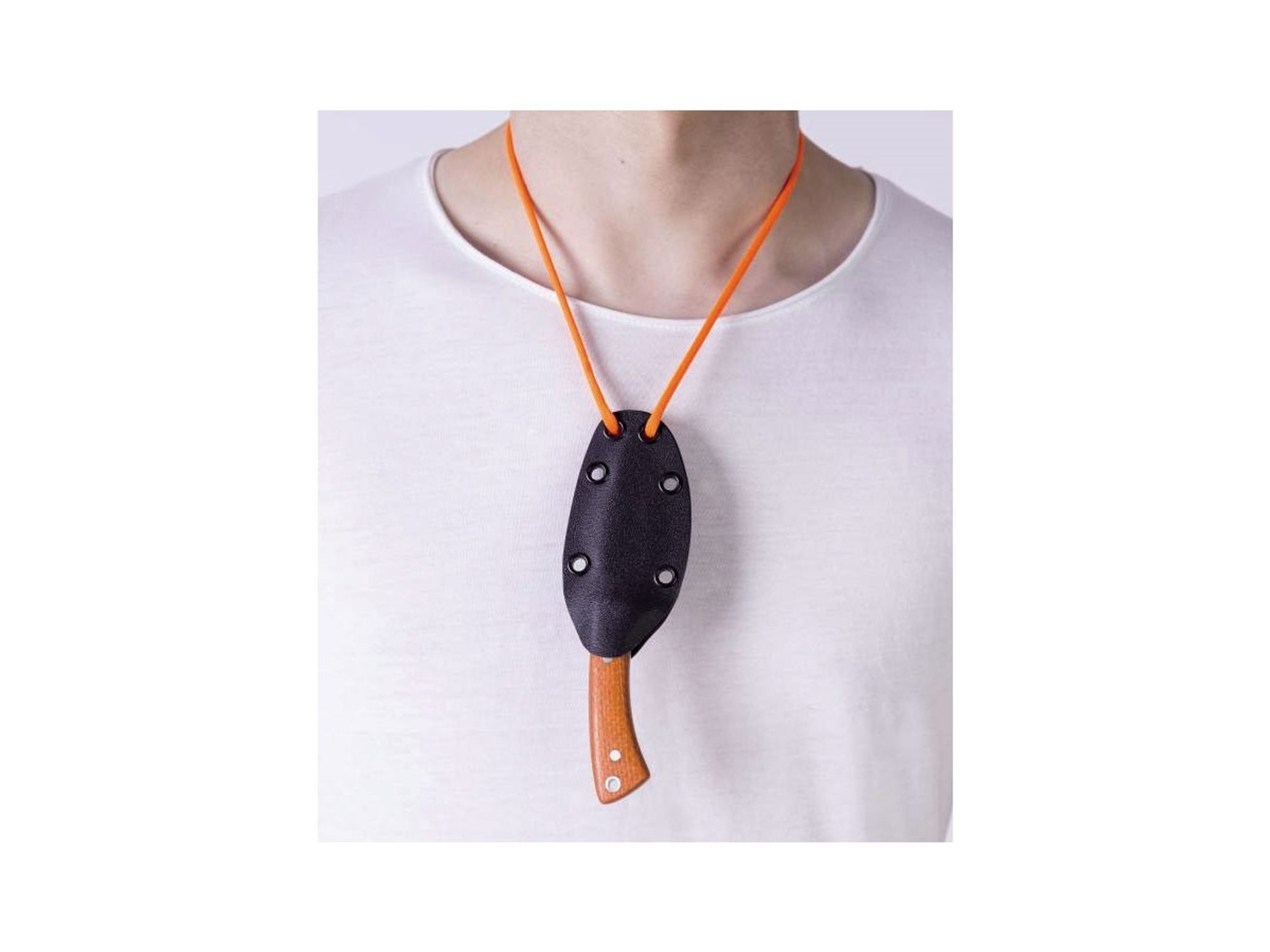 Muela Taschenmesser Muela Peccary Micarta Orange 8.O