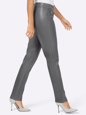 creation L Jerseyhose Lederimitat-Hose Innenbeinlänge ca. 77 cm