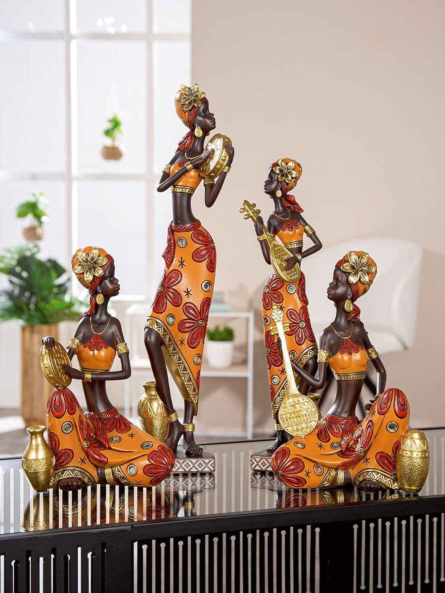 GILDE Afrikafigur Figurenset African Beat Frauen günstig online kaufen