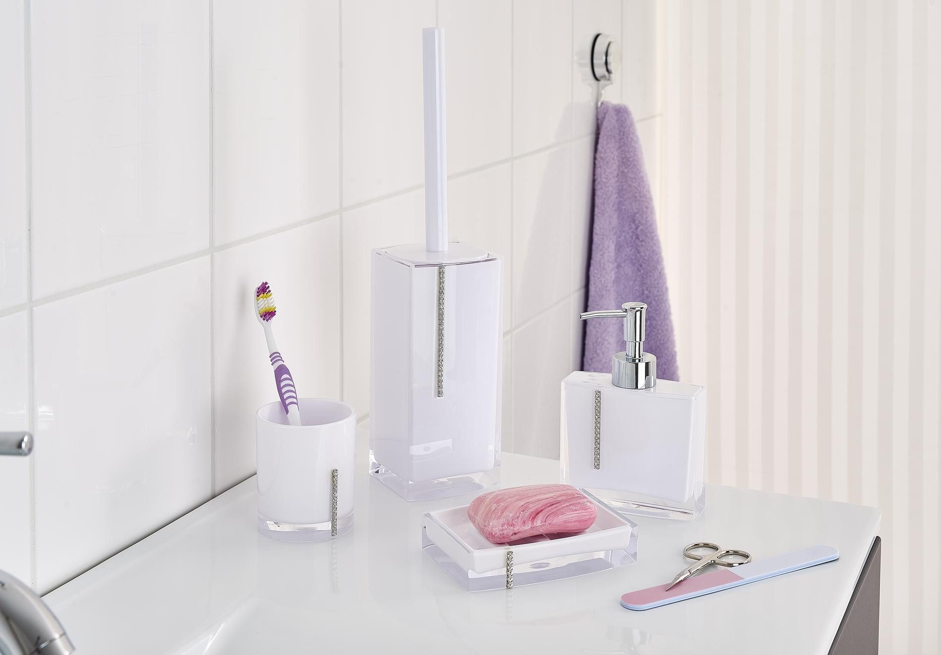 Ridder Badaccessoire-Set WC-Bürste Classy weiß günstig online kaufen