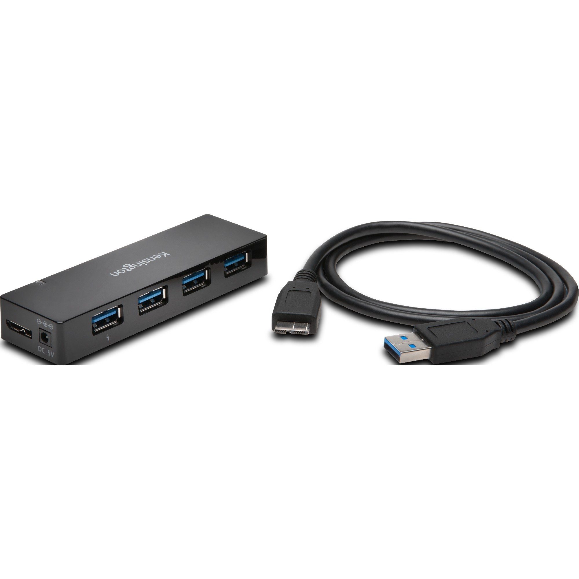 3.0 4-Port Hub UH4000C USB mit USB-Kabel KENSINGTON Kensington