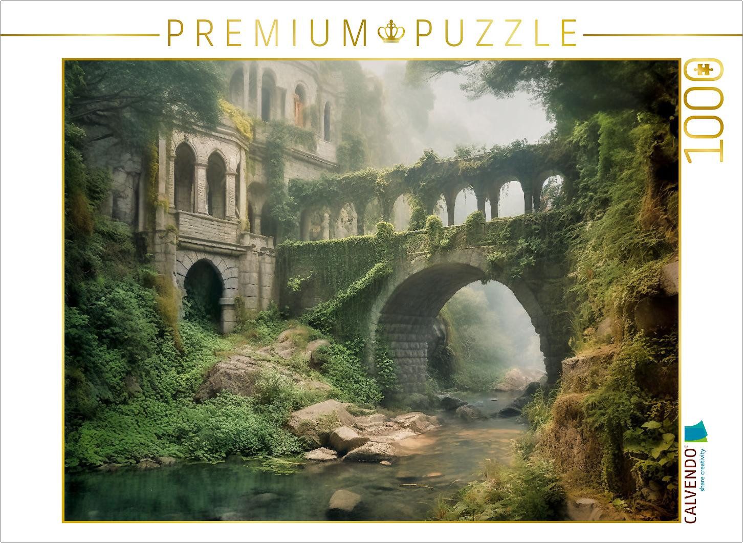 Puzzle CALVENDO Puzzle Ein Motiv aus dem Kalender Im Reich der Elben, 1000 T