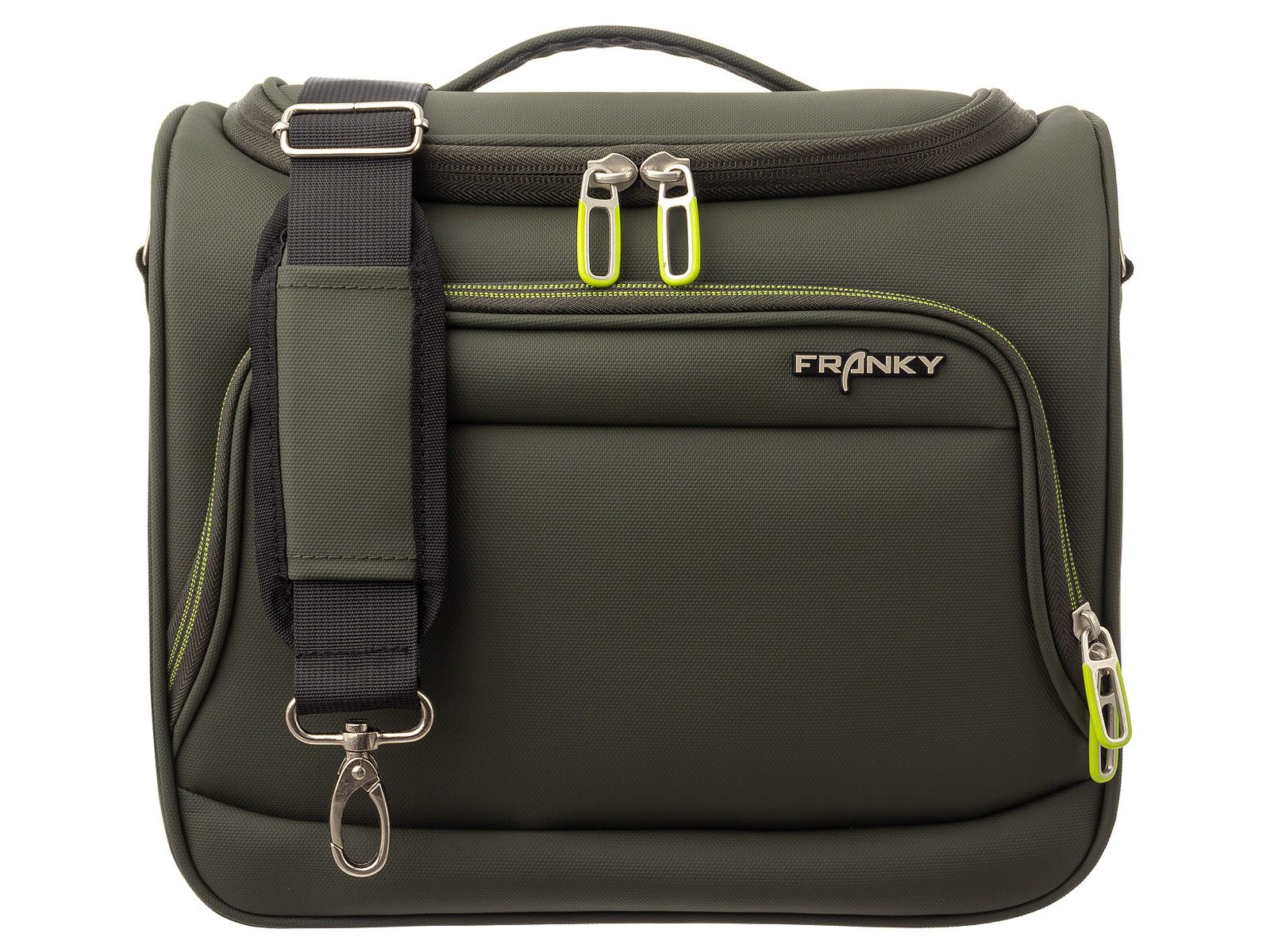 Franky Beautycase Beautycase T27-B Weichgepäck Reisegpäck (1-tlg), Trolleyaufsteckfunktion