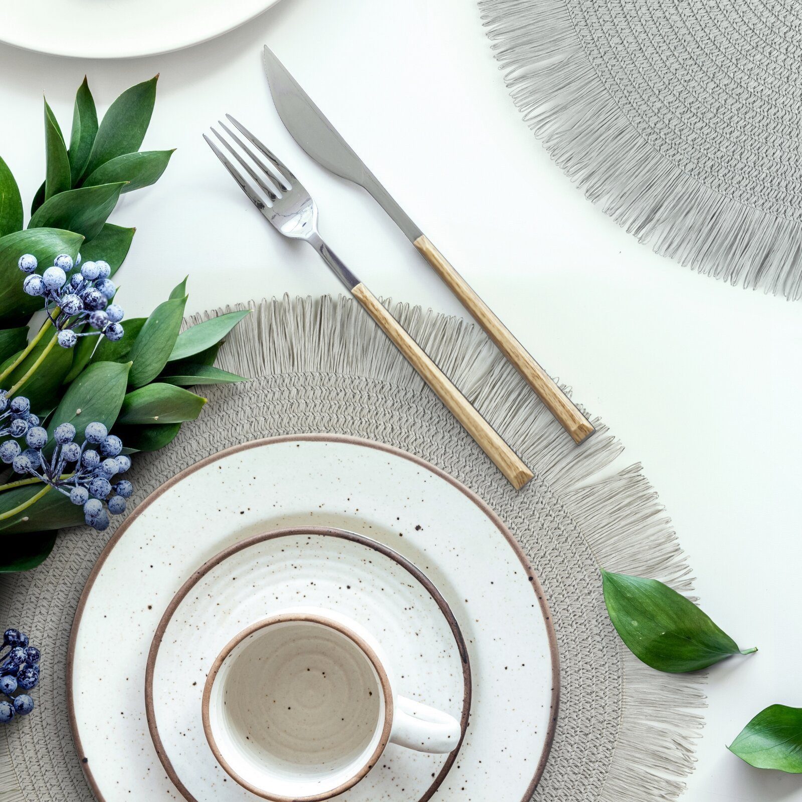 Eurofirany Platzset BOHO, SET 6x Platzmatte Platzset Tischset Tischmatte Pl günstig online kaufen