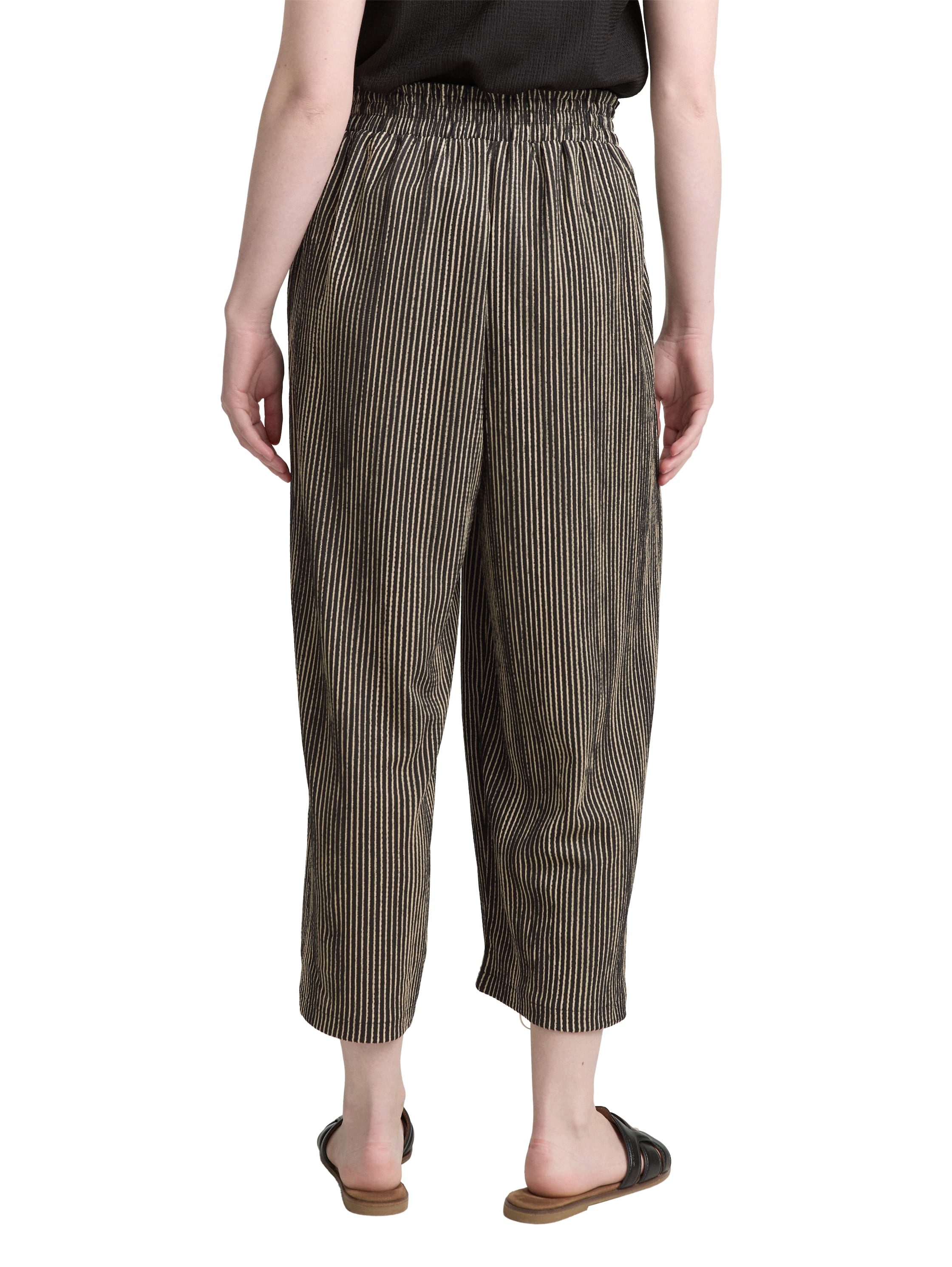 TOM TAILOR Denim Stoffhose Sommerhose mit elastischem Bund günstig online kaufen