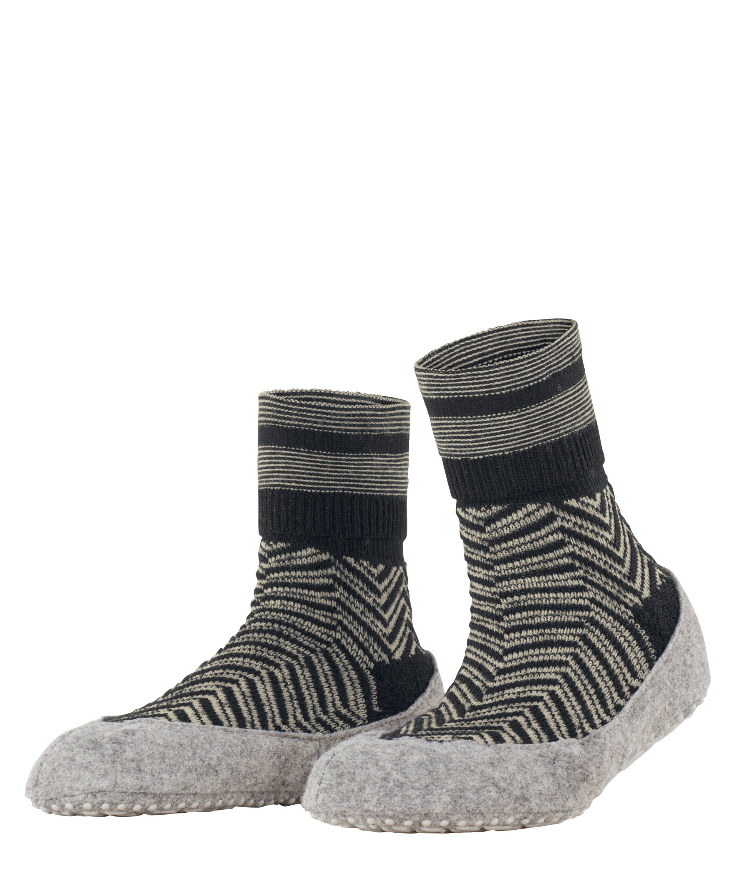 (3000) FALKE Socken (1-Paar) black Herringbone Cosyshoe