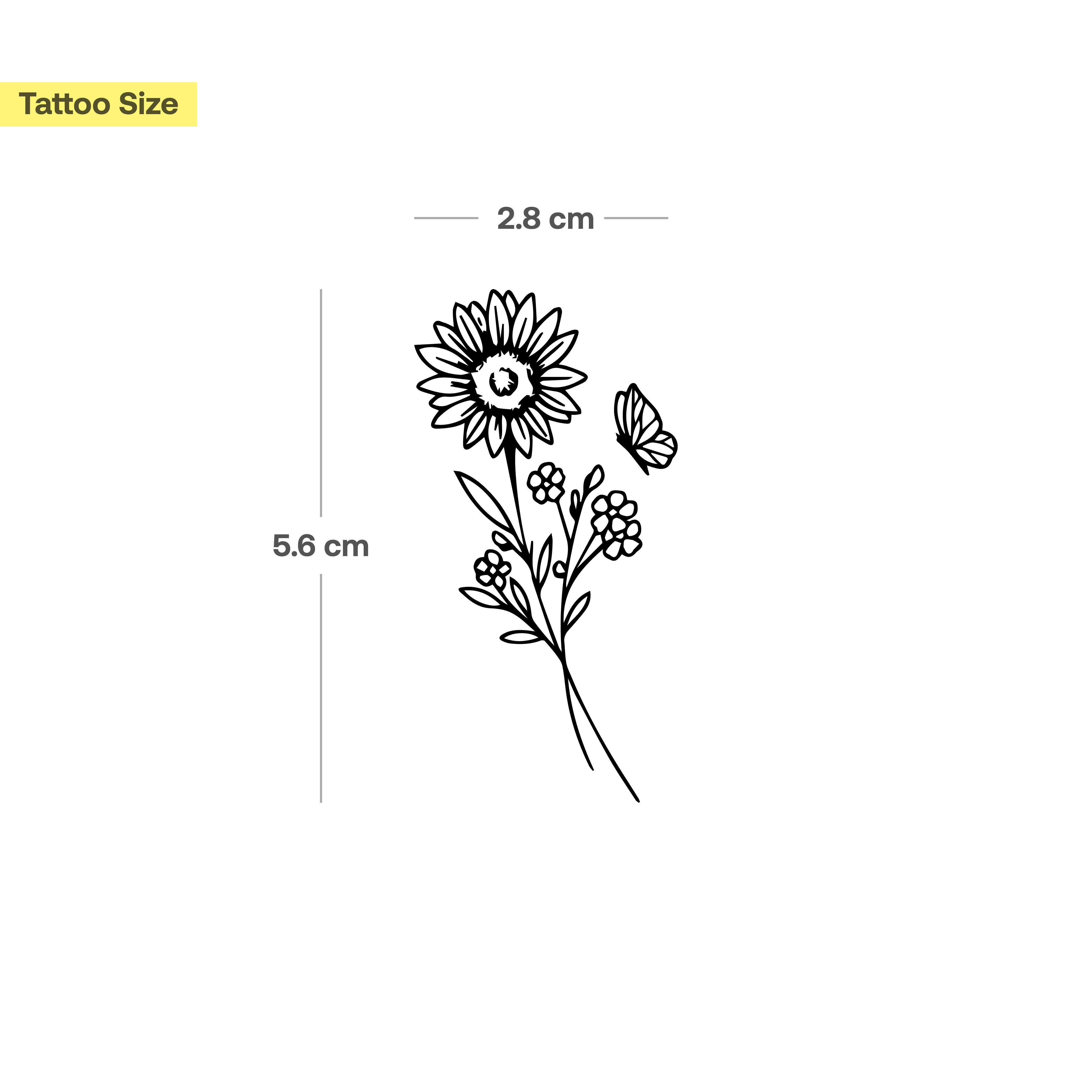 Inkster Schmuck-Tattoo Hochwertige temporäre Tattoos, Vegane & EU-Kosmetikzertifizierte Farbe, wasserfestes temporäres Tattoo, 2 Wochen Halt
