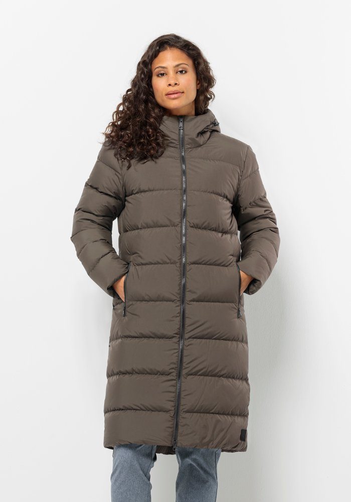 Jack Wolfskin Daunenmantel FROZEN PALACE COAT W cold-coffee