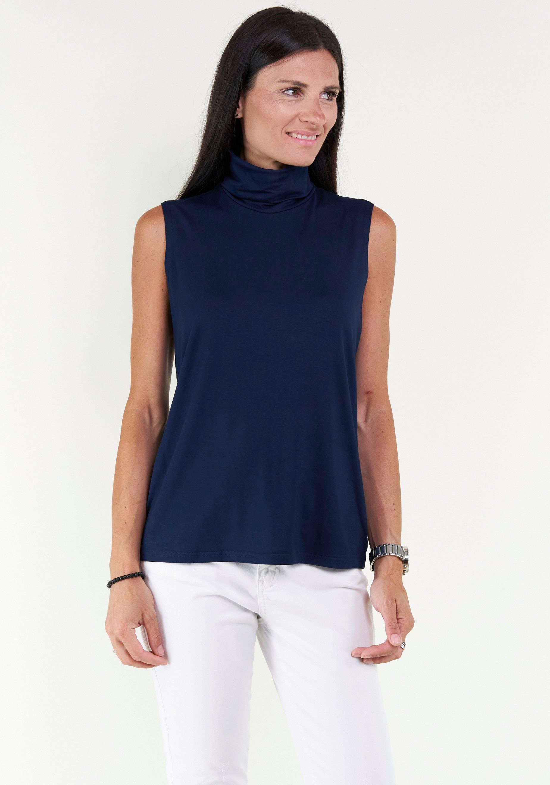 Seidel Moden Tanktop mit Rollkragen MADE günstig online kaufen