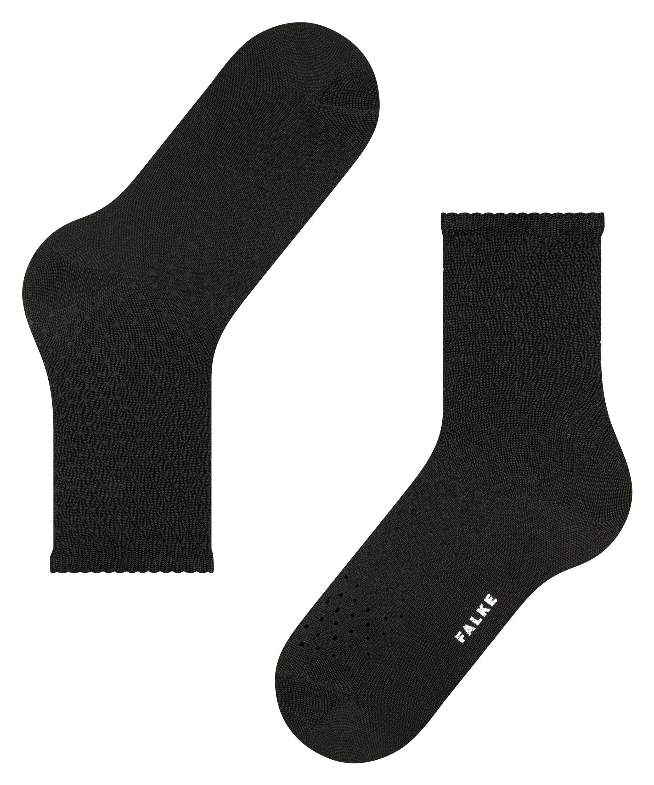 Socken Pointelle black (1-Paar) (3000) FALKE