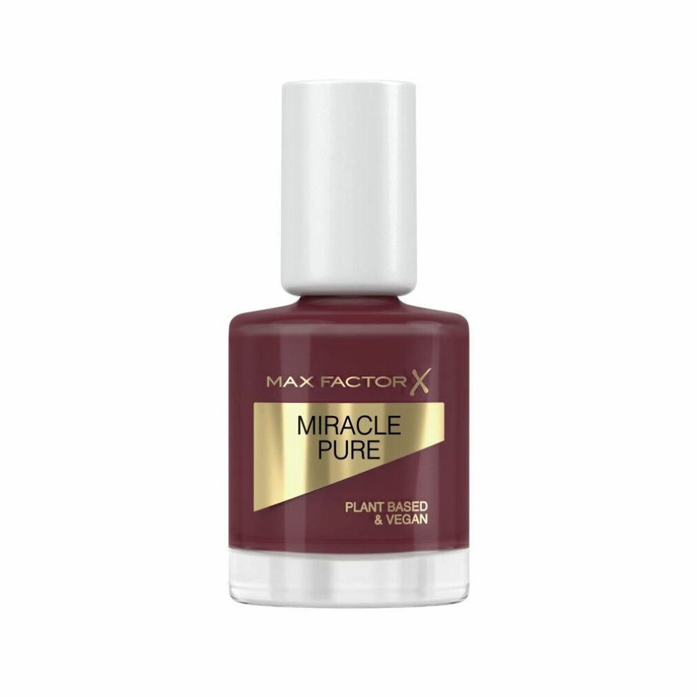 MAX FACTOR 12 MIRACLE nail PURE #373-regal garnet Nagellack polish ml