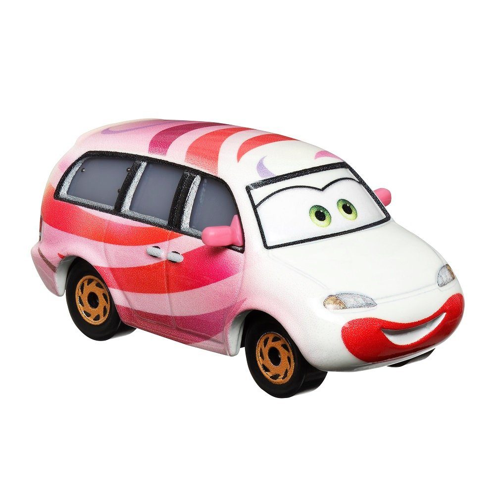 Disney Cars Spielzeug-Rennwagen Racing Claire Auto Mattel Die Cars Cast 1:55 Fahrzeuge Style Gunz'er Disney