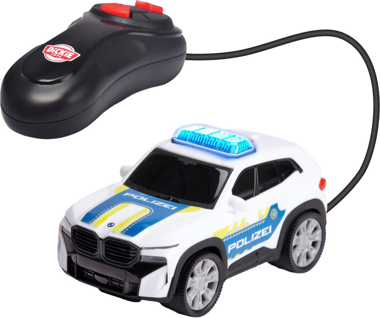 Dickie Toys Spielzeug-Auto BMW XM Police Racer, mit Licht