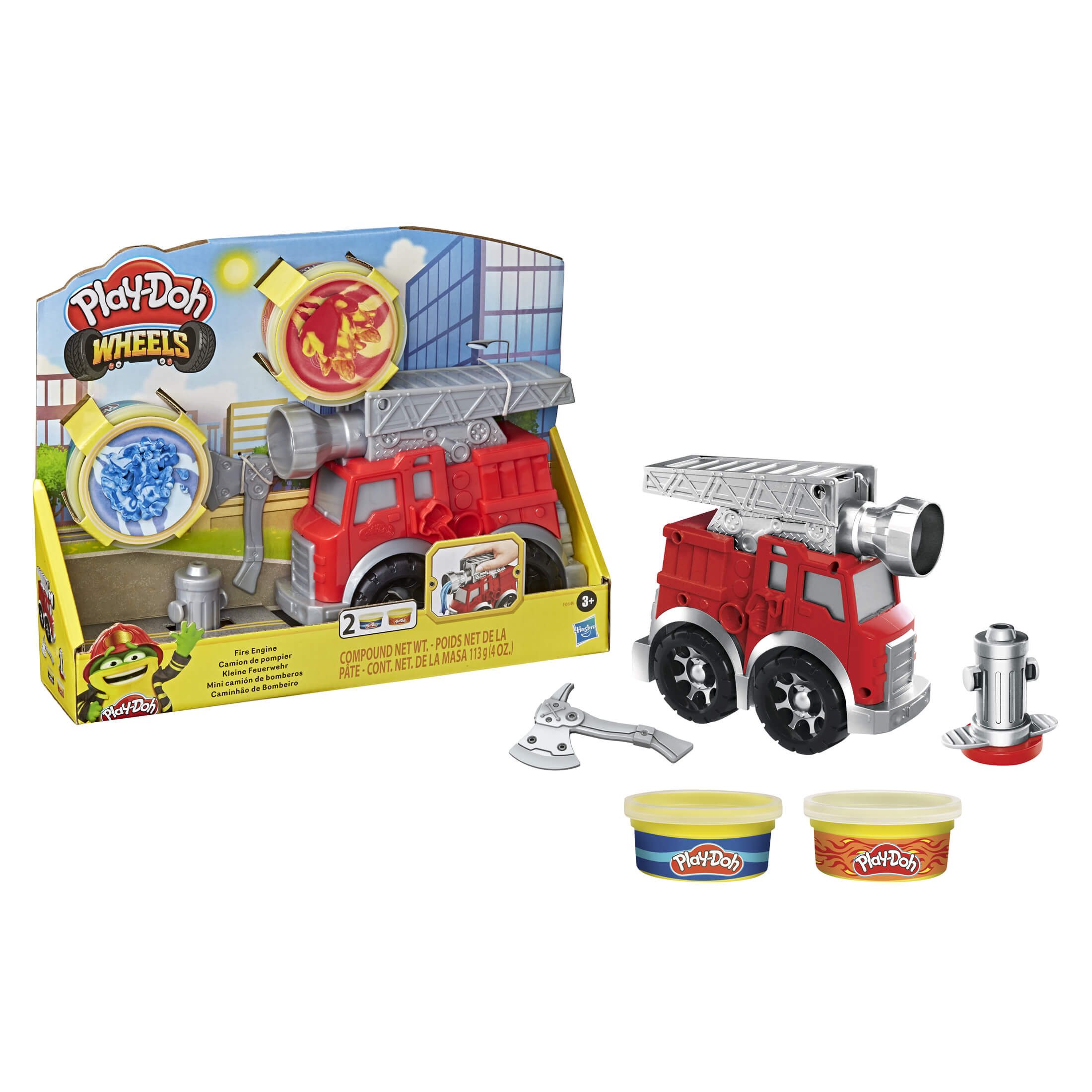 Play-Doh Knete Play-Doh kleine Feuerwehr Knetset, Kinderknete Hasbro F0649, günstig online kaufen