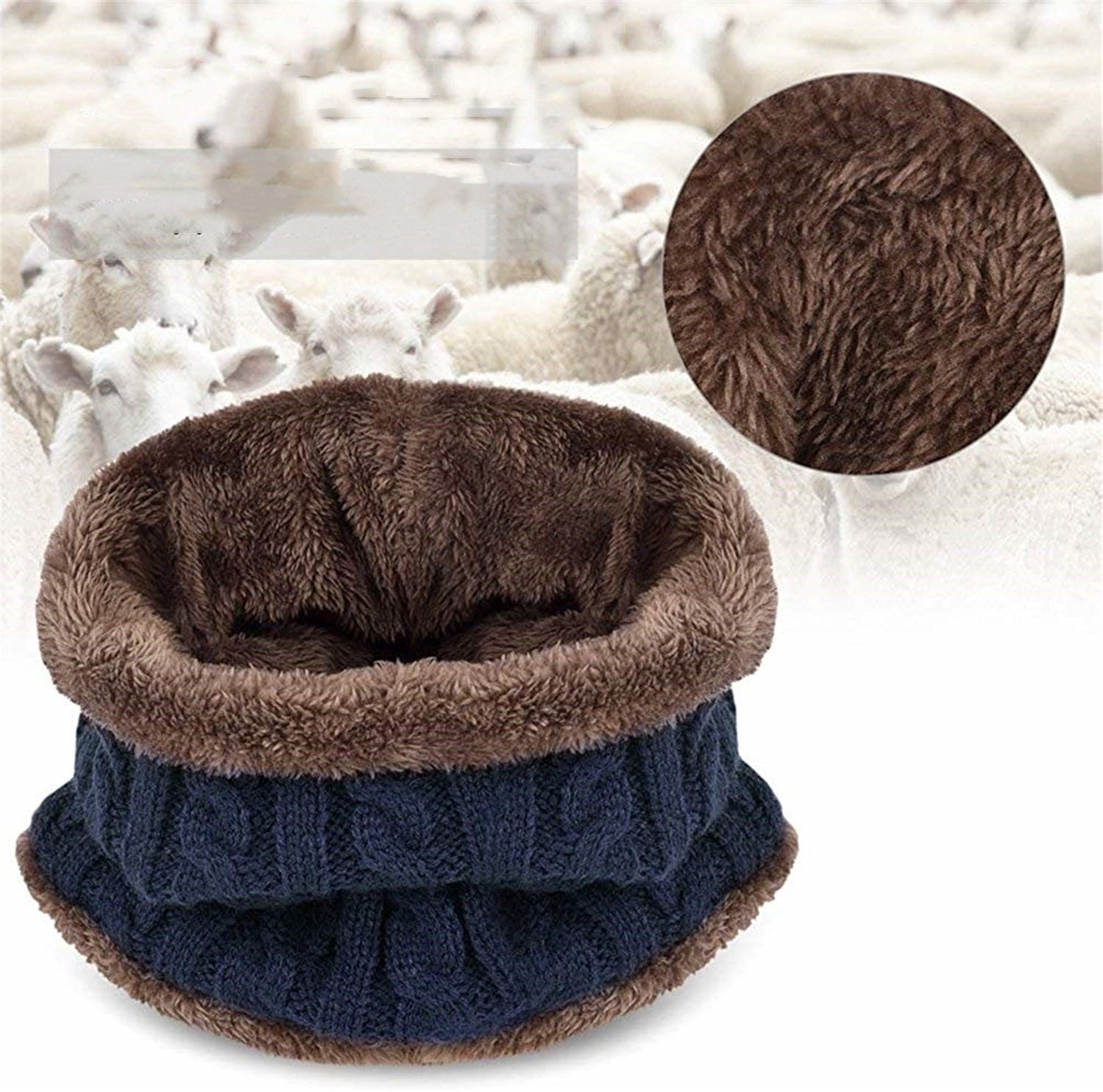Cachito Mütze & Schal 3-in-1 Set Kinder Wintermütze Schal Handschuhe Weihnachtsgeschenk Set Winter-Wärmeset für Jungen und Mädchen