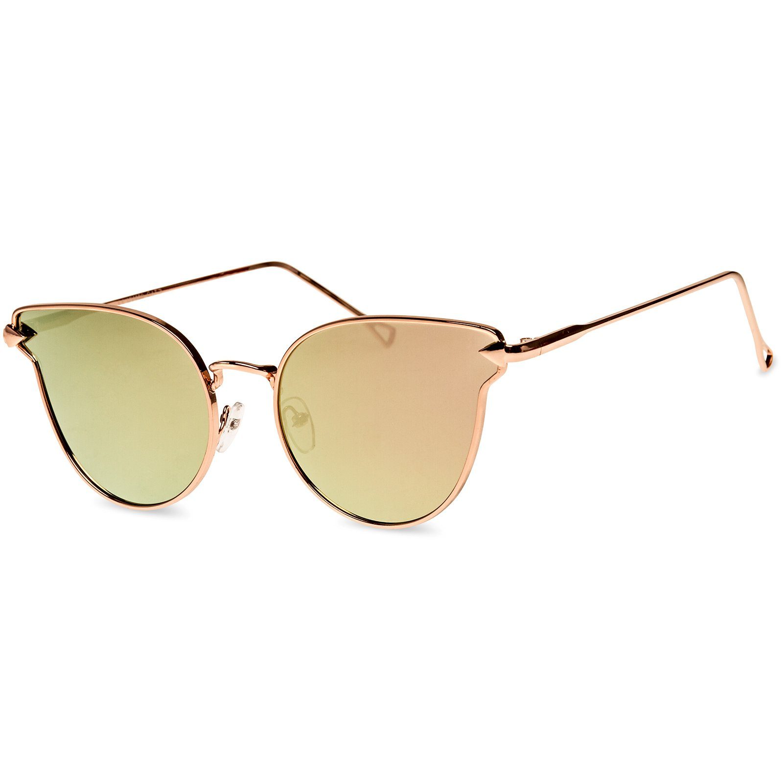 Sonnenbrille SG043 große Damen Cat Eye Katzenauge Sonnenbrille
