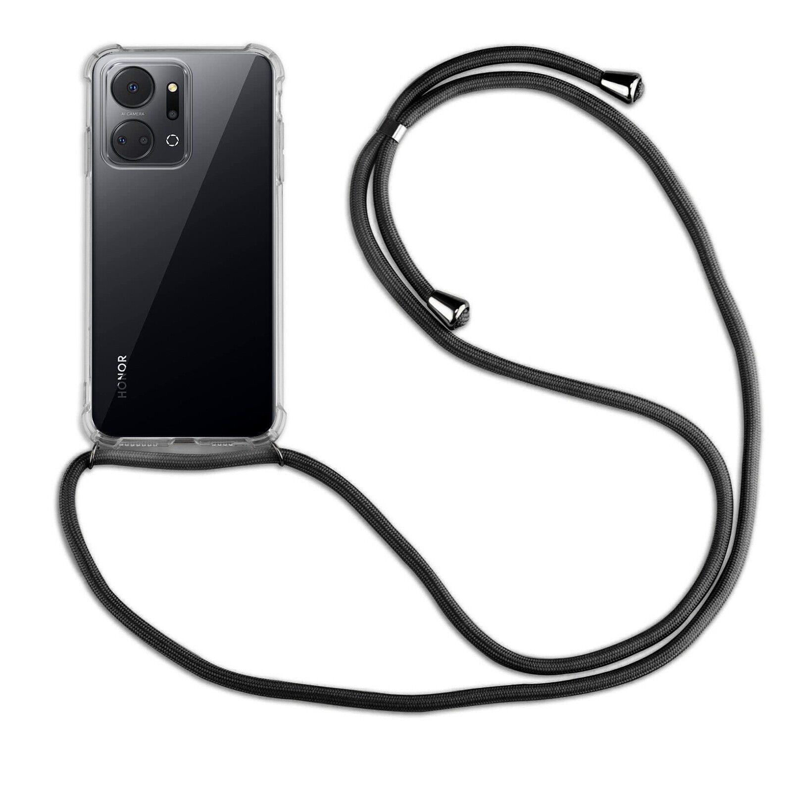 betterfon Handykette für Honor X7A Handyhülle mit Band & Kordel Bumper, Verstellbares Band – tragbar kurz, lang, über Kreuz oder vorn