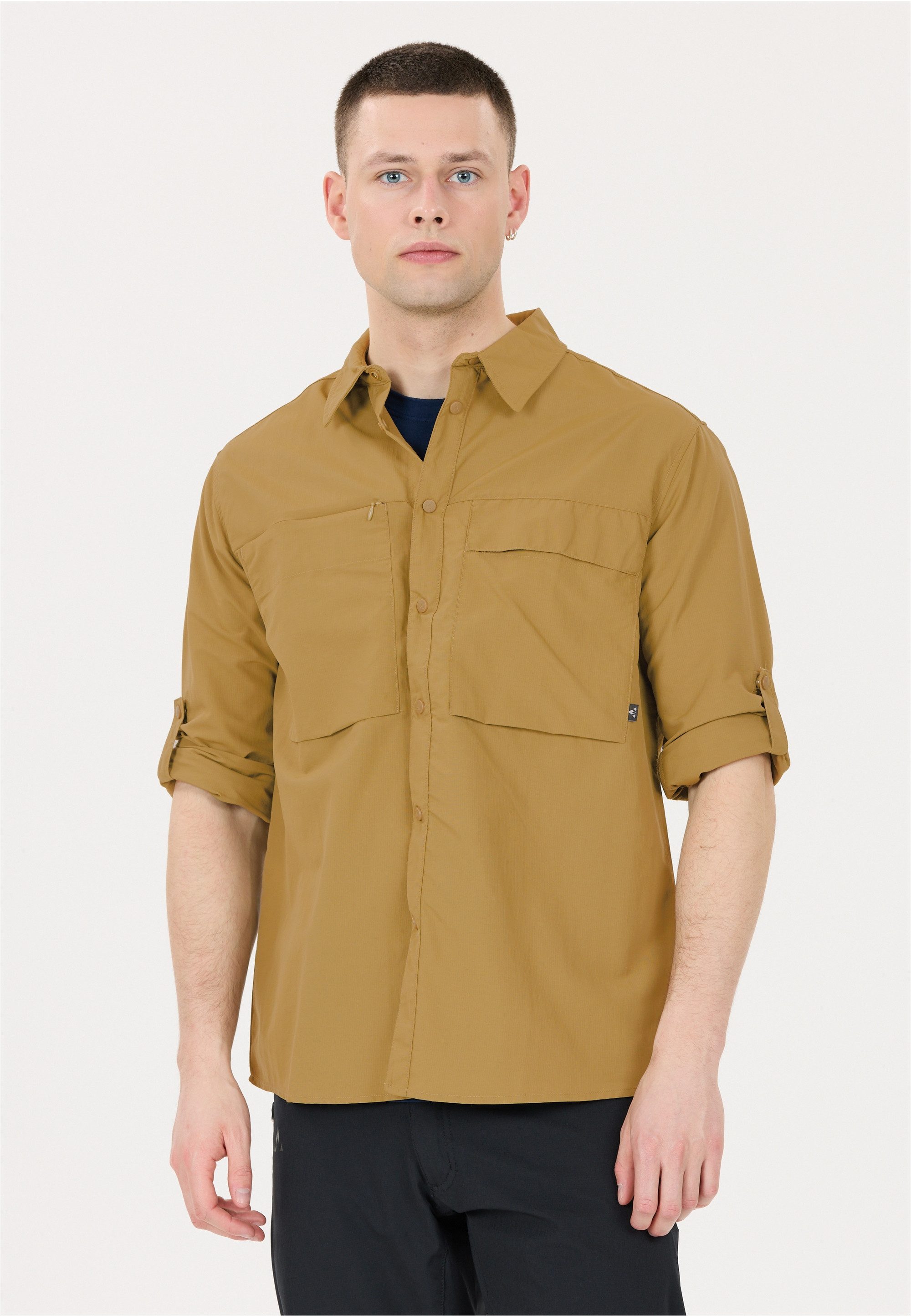 WHISTLER Langarmshirt Elm mit Quick-Dry-Funktion