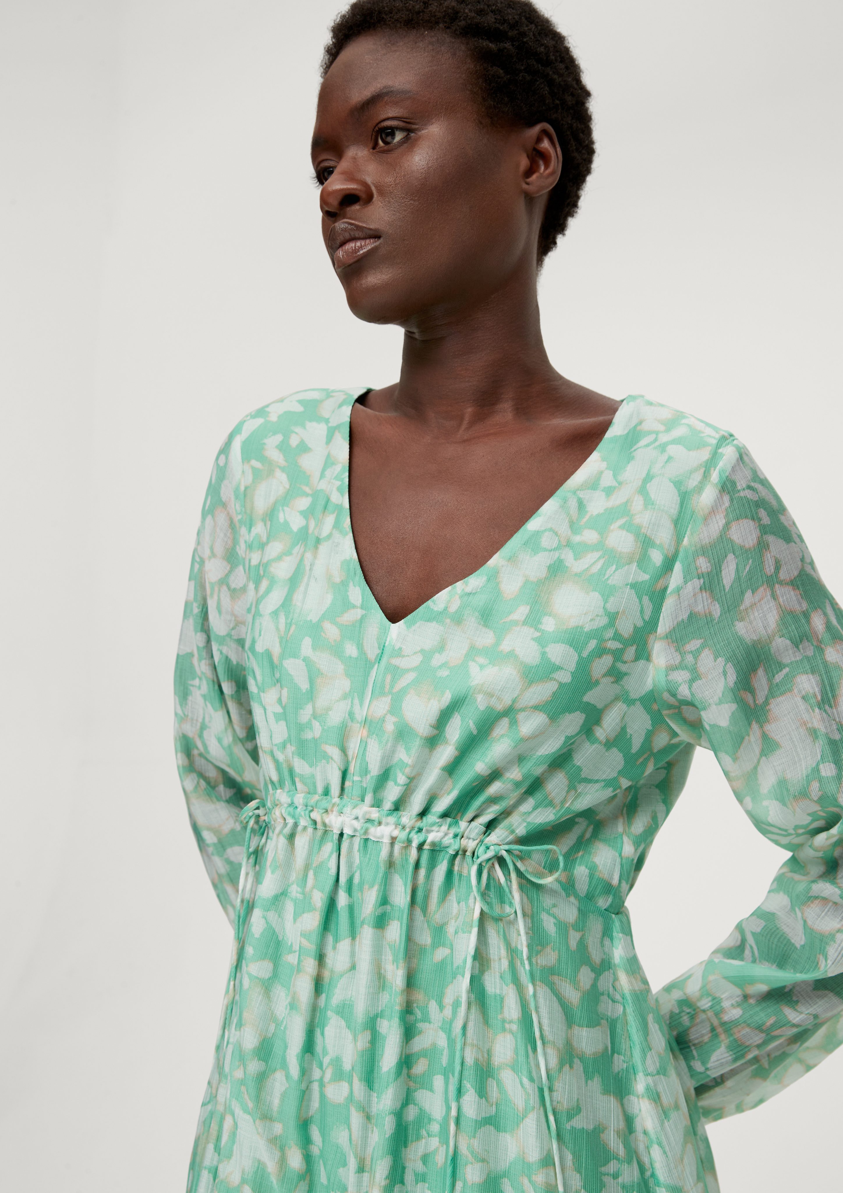 s.Oliver BLACK LABEL Maxikleid Maxikleid aus günstig online kaufen