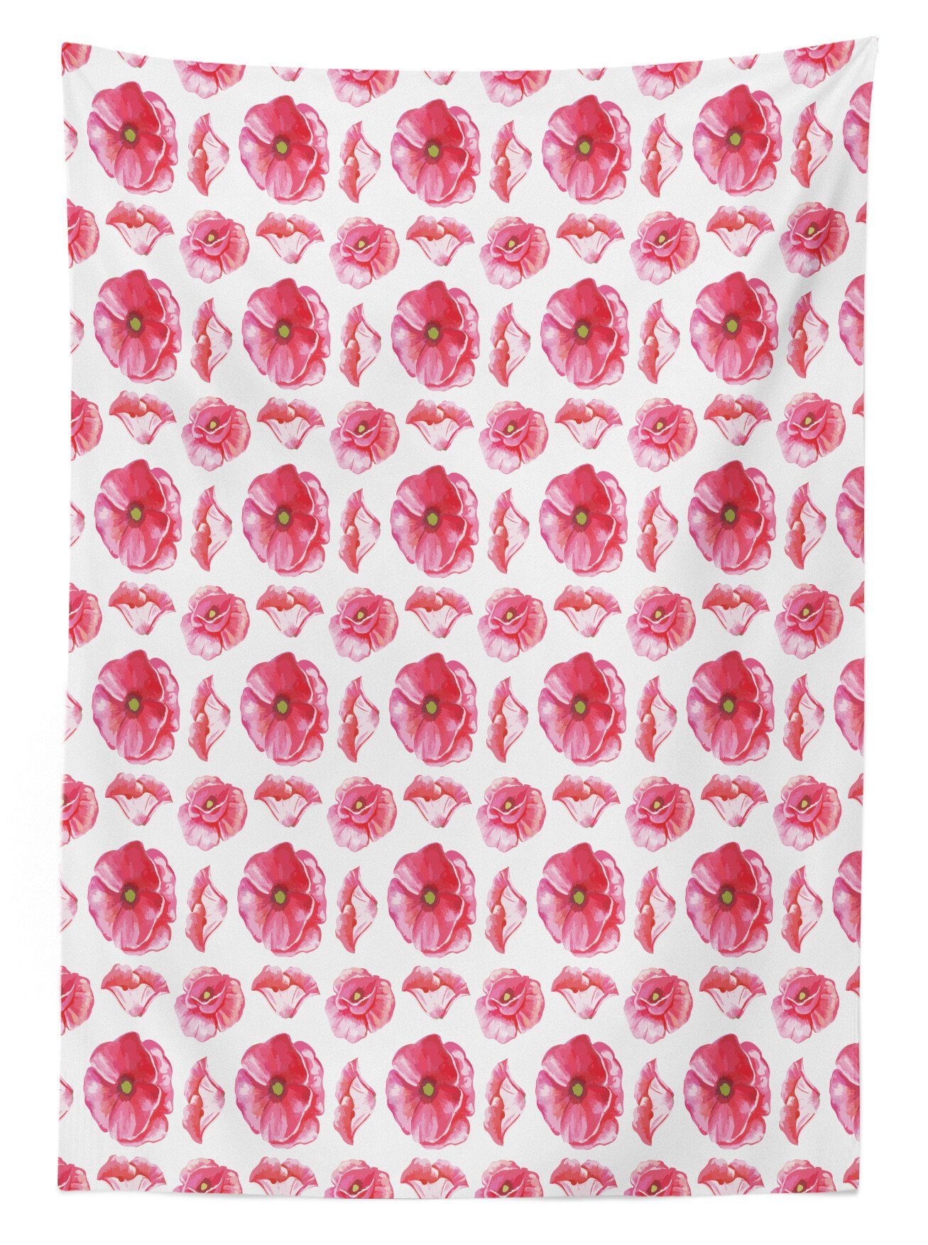 den Große Farbfest Abakuhaus Rosa Kunst geeignet Bereich Außen Blumen Farben, Waschbar Klare Anemone Blütenblätter Für Tischdecke