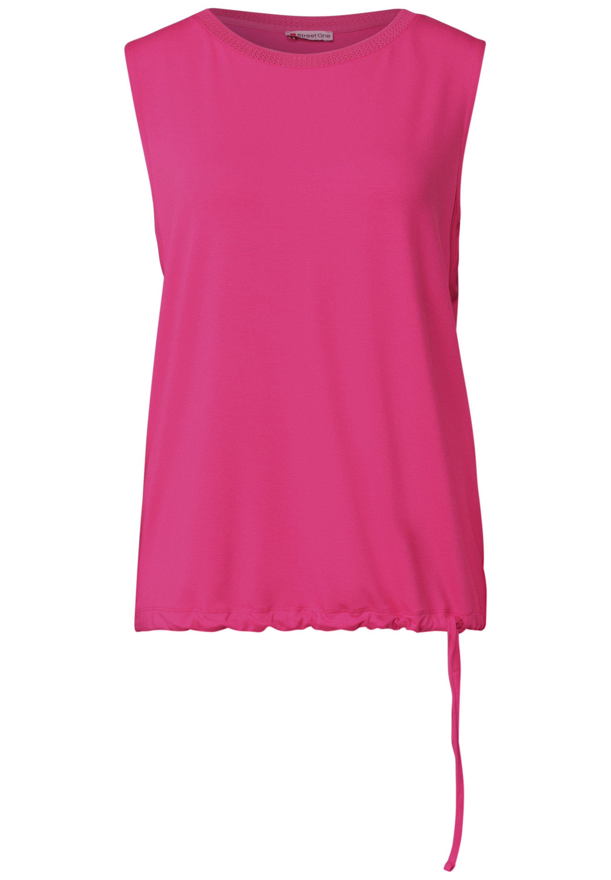STREET ONE Shirttop aus stretchigem Viskosematerial – Bild 4 von 5