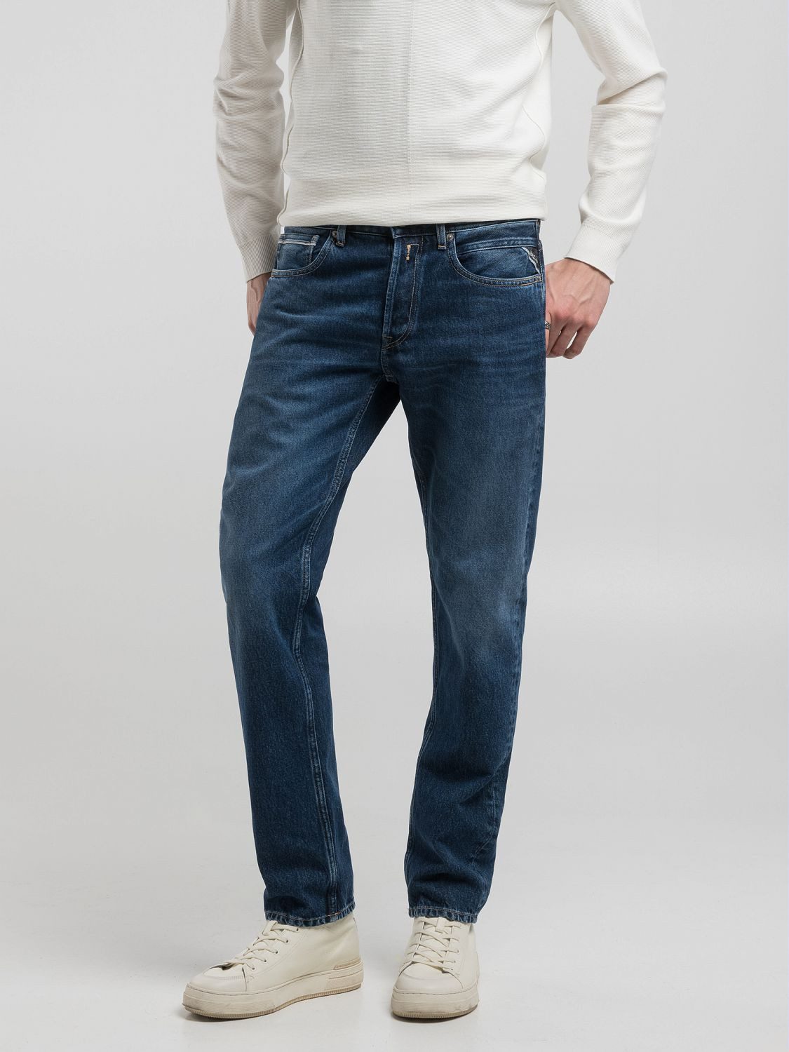 Replay Straight-Jeans "GROVER", in vielen verschiedenen Waschungen, mit Str günstig online kaufen